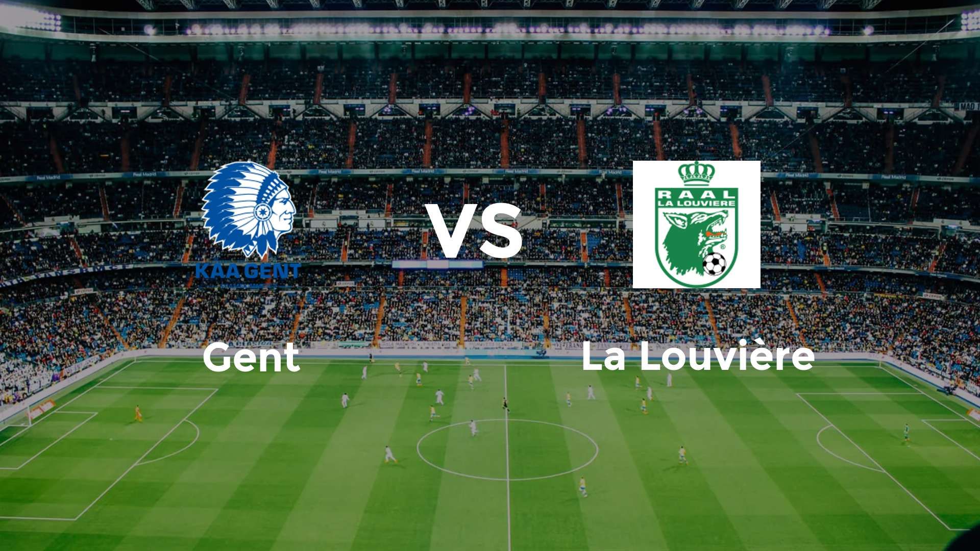 Gent vs La Louvière