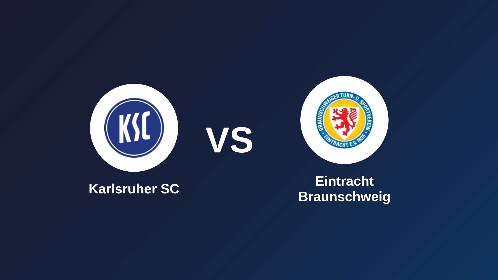 Karlsruher SC vs Eintracht Braunschweig