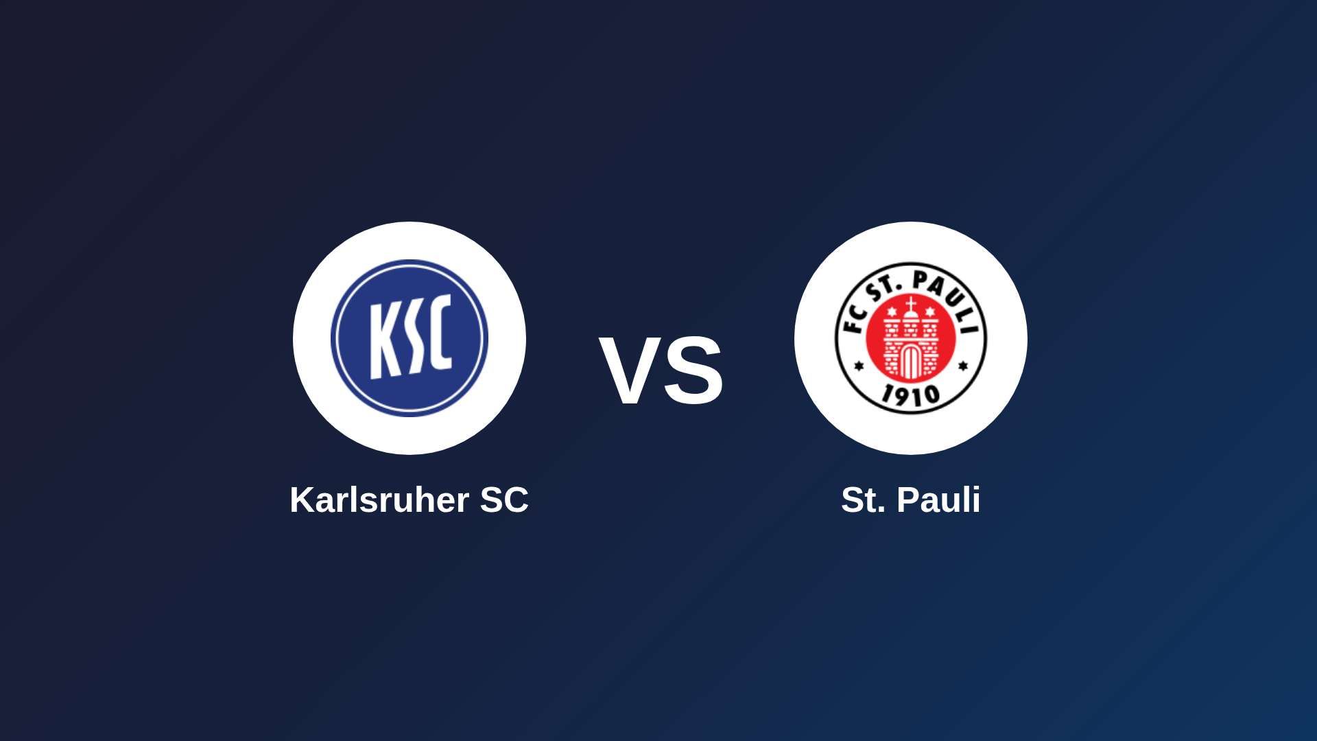 Karlsruher SC vs St. Pauli