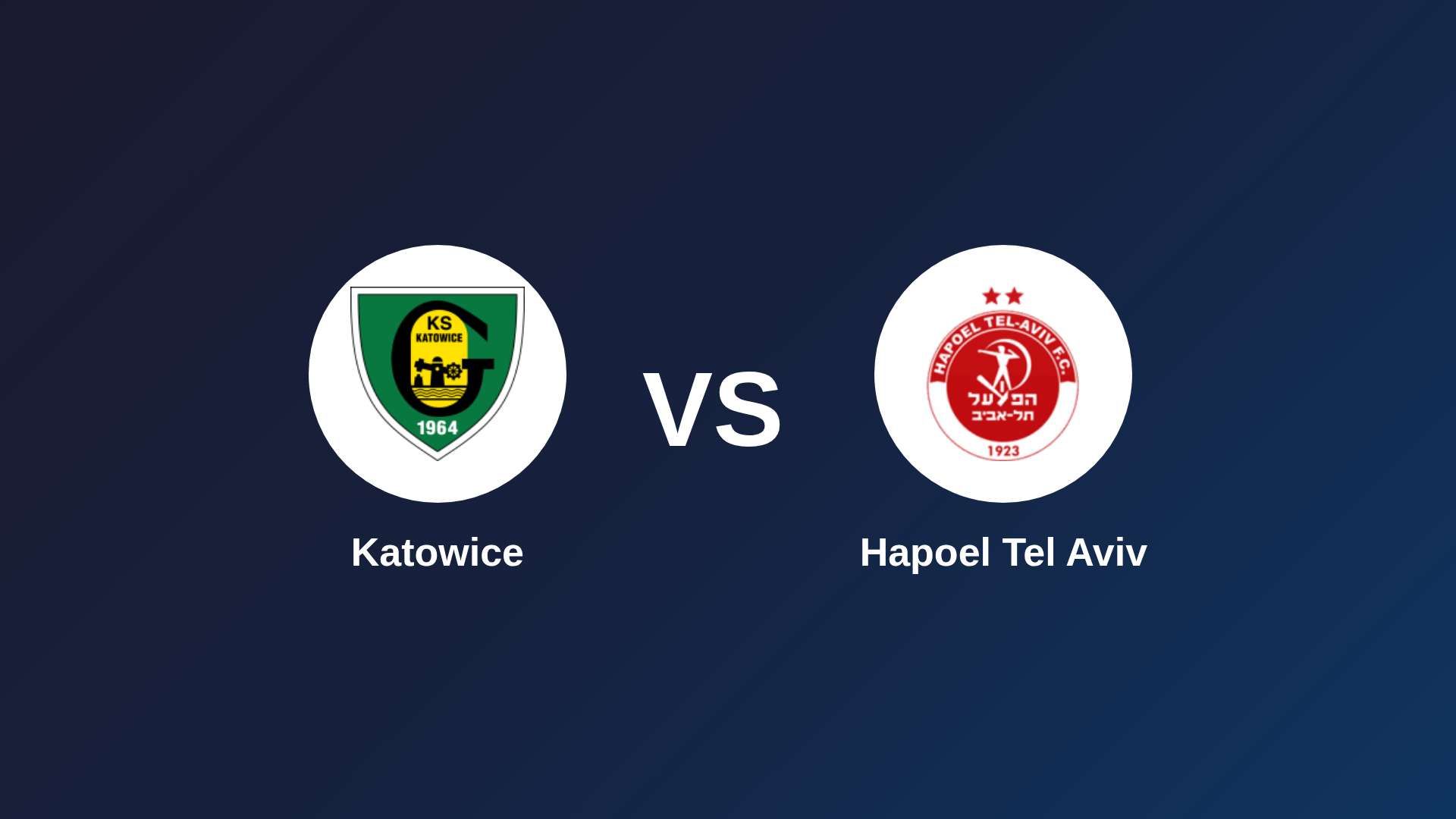 Katowice vs Hapoel Tel Aviv