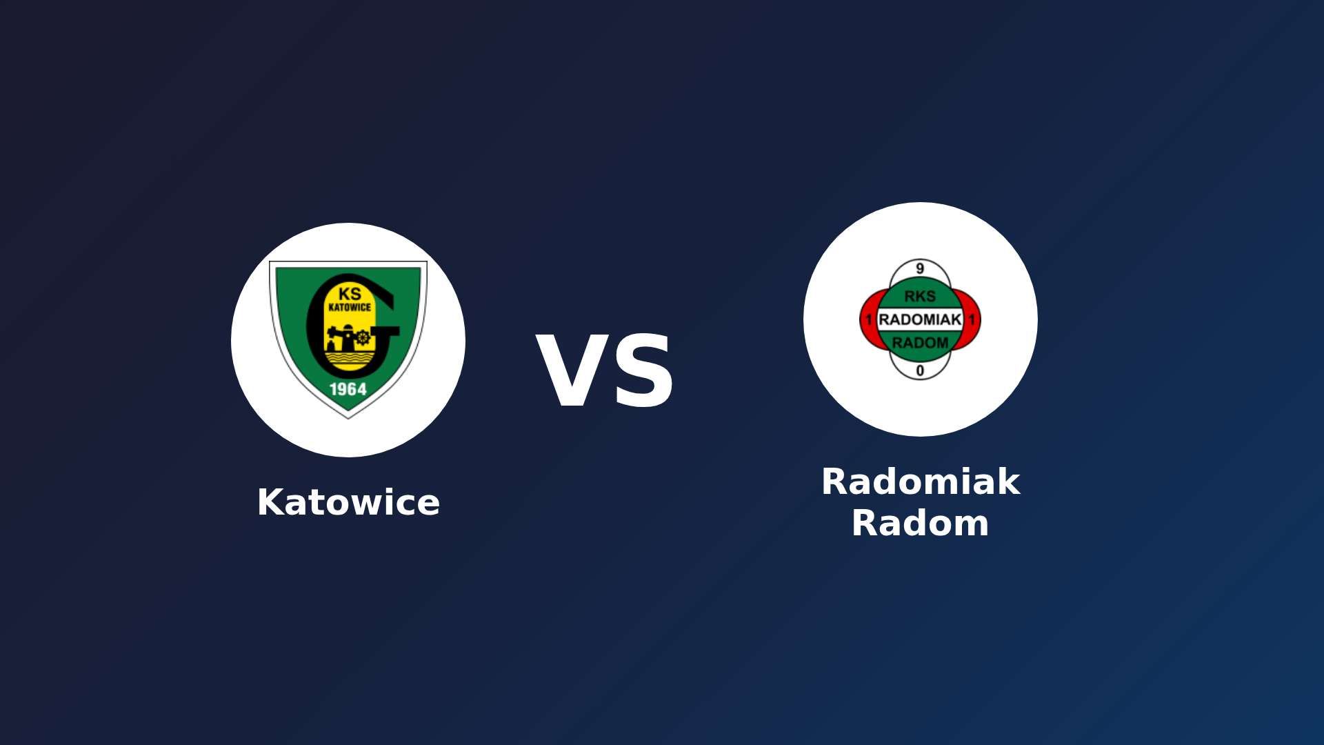 Katowice vs Radomiak Radom