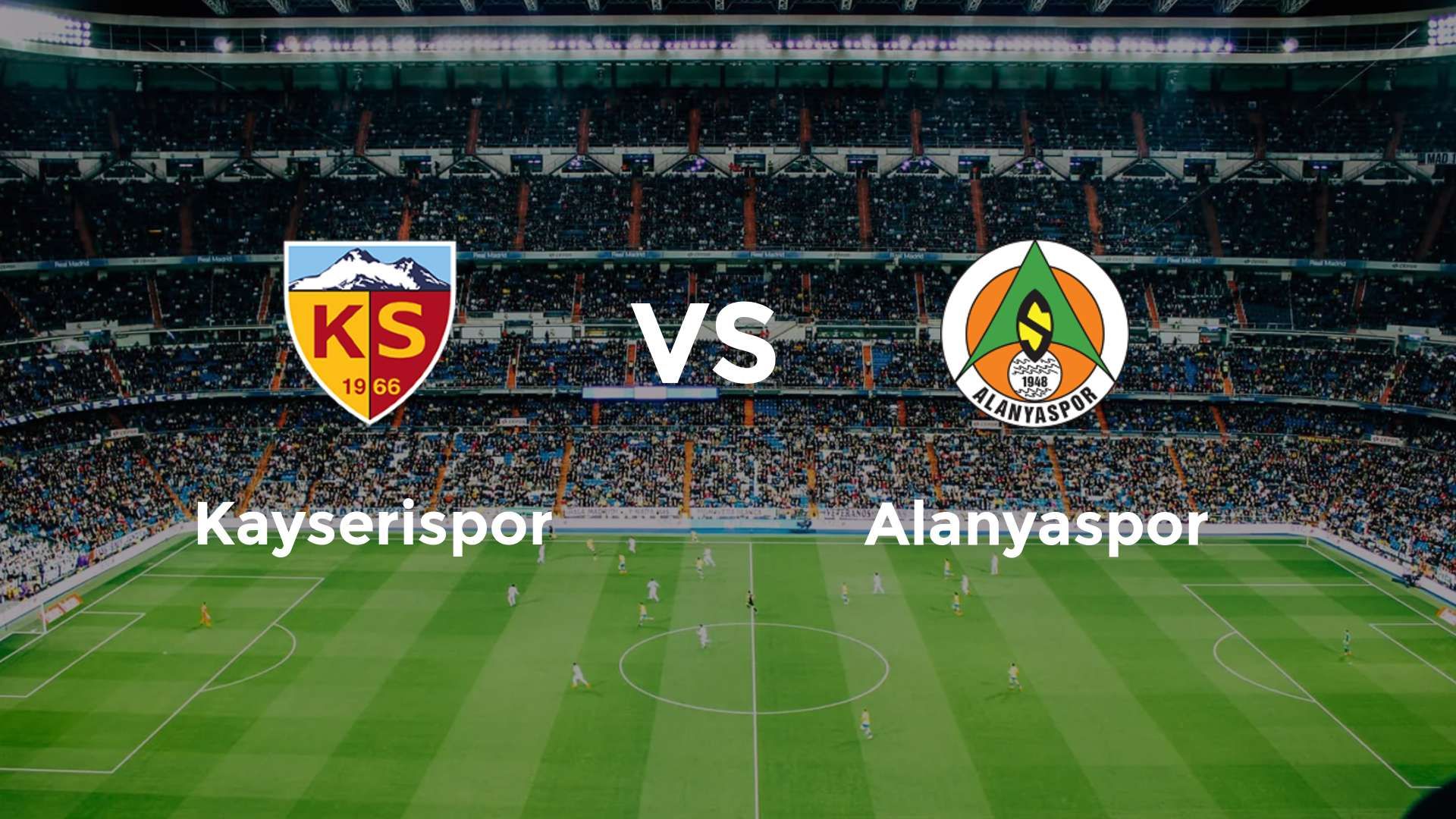Kayserispor vs Alanyaspor