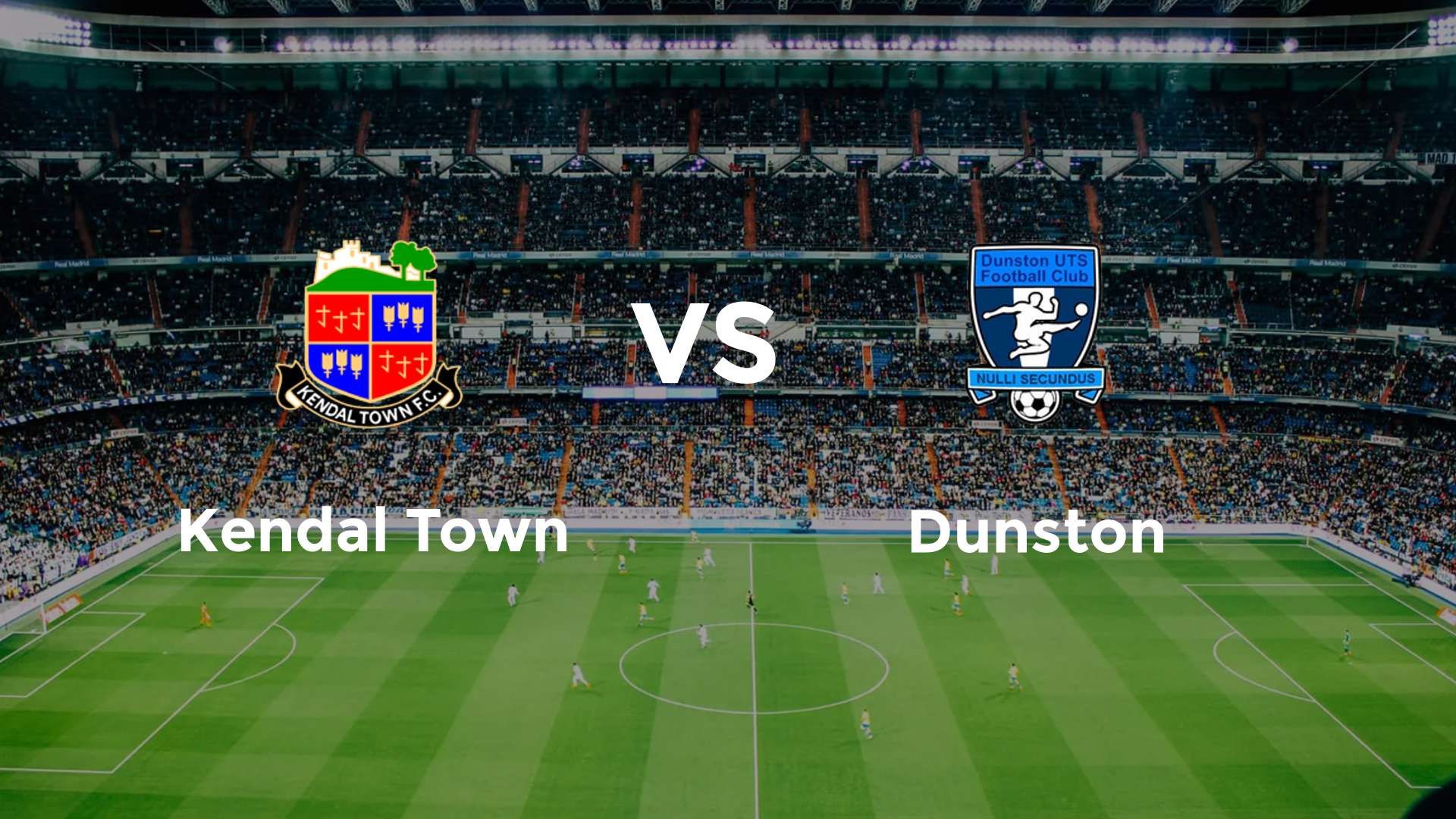 Kendal Town vs Dunston