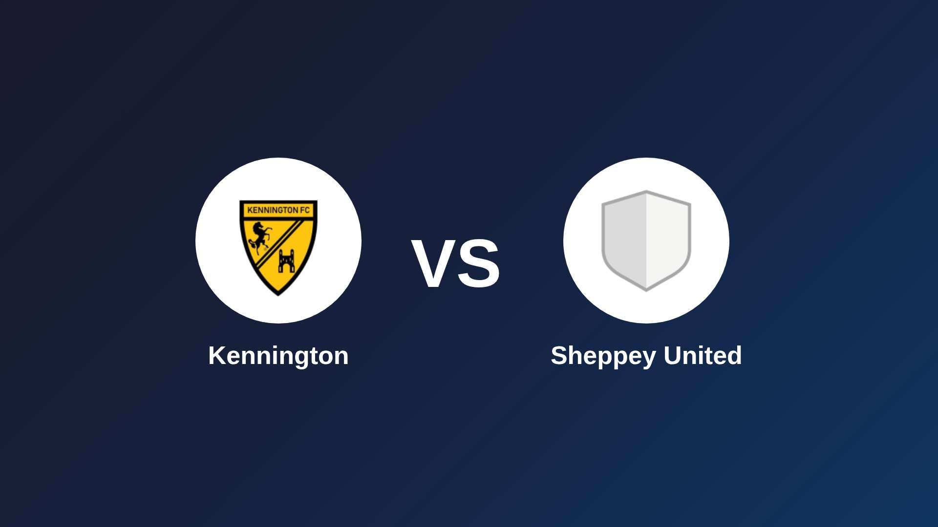 Kennington vs Sheppey United