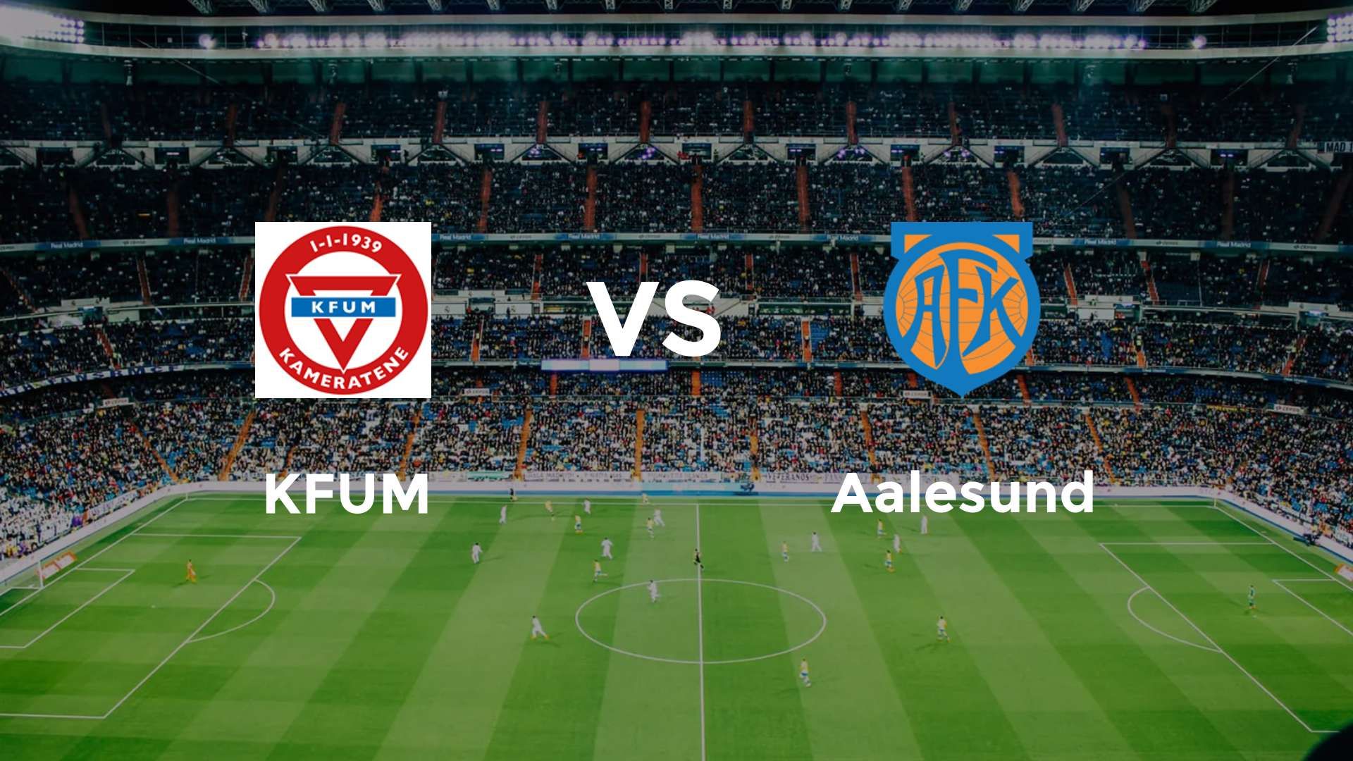 KFUM vs Aalesund