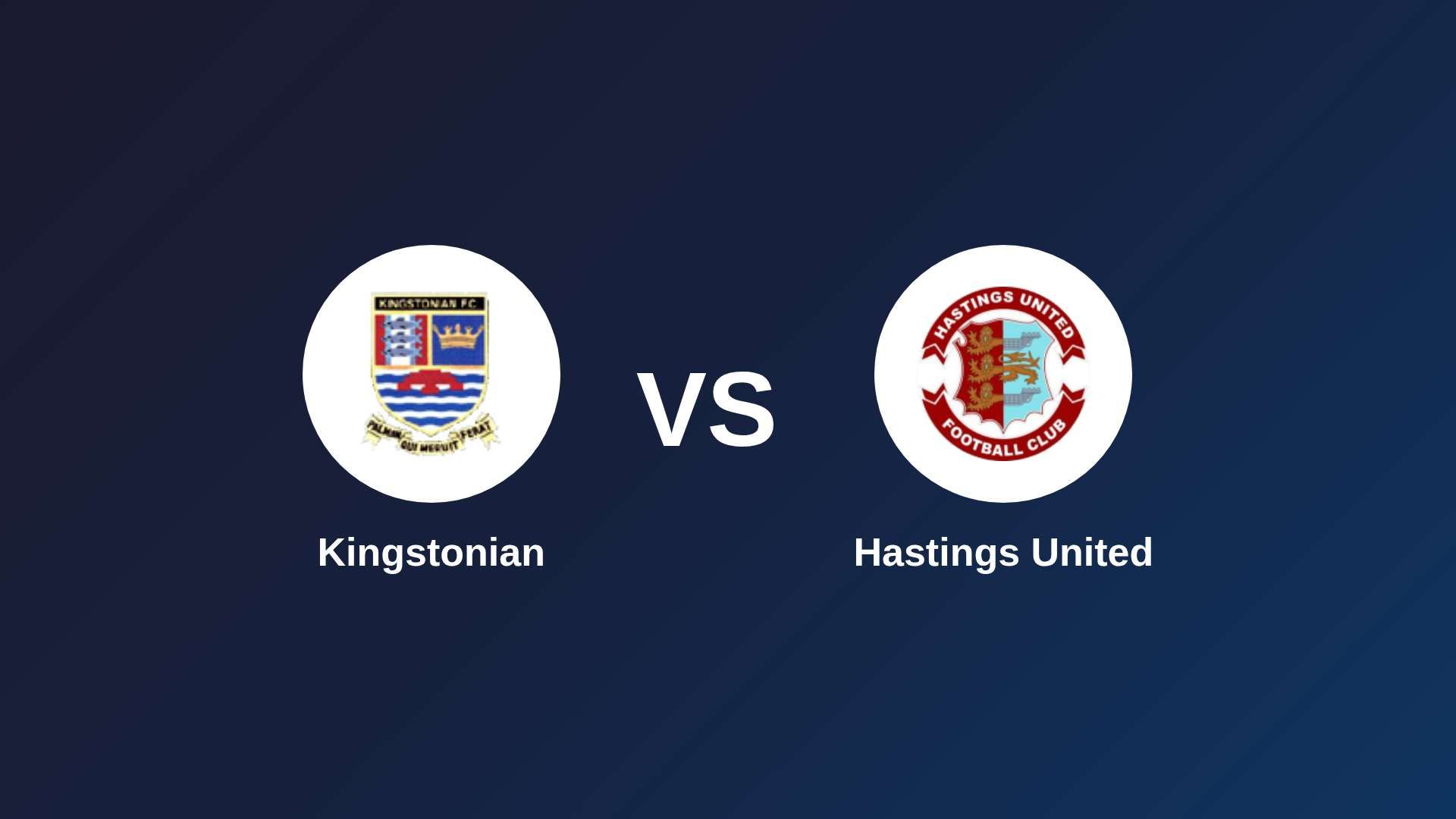 Kingstonian vs Hastings United