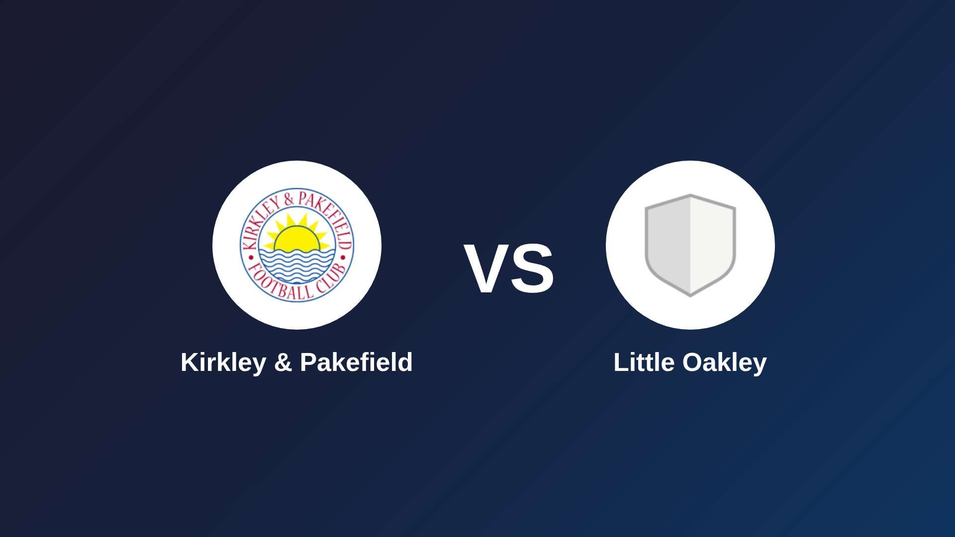 Kirkley & Pakefield vs Little Oakley