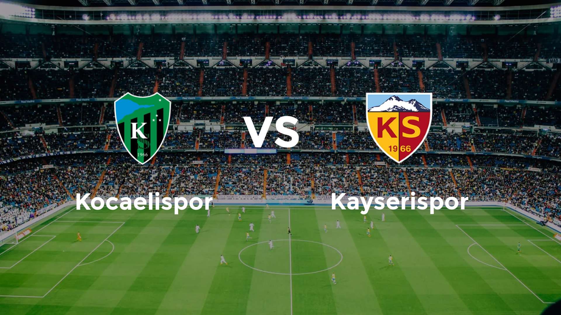 Kocaelispor vs Kayserispor
