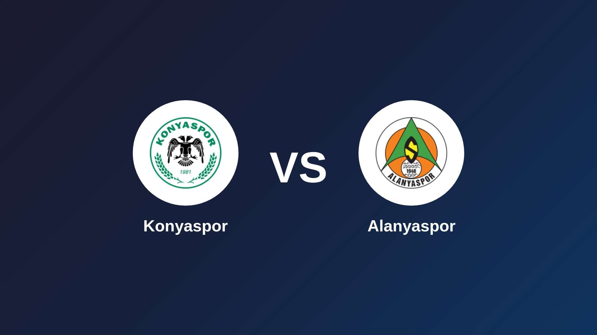 Konyaspor vs Alanyaspor