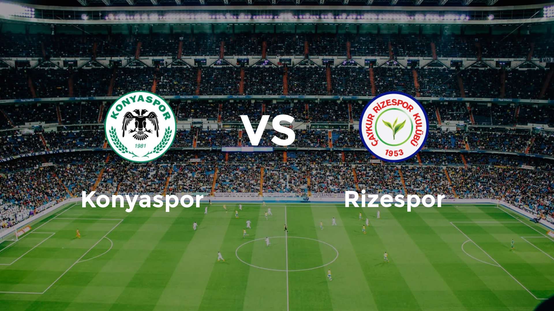 Konyaspor vs Rizespor