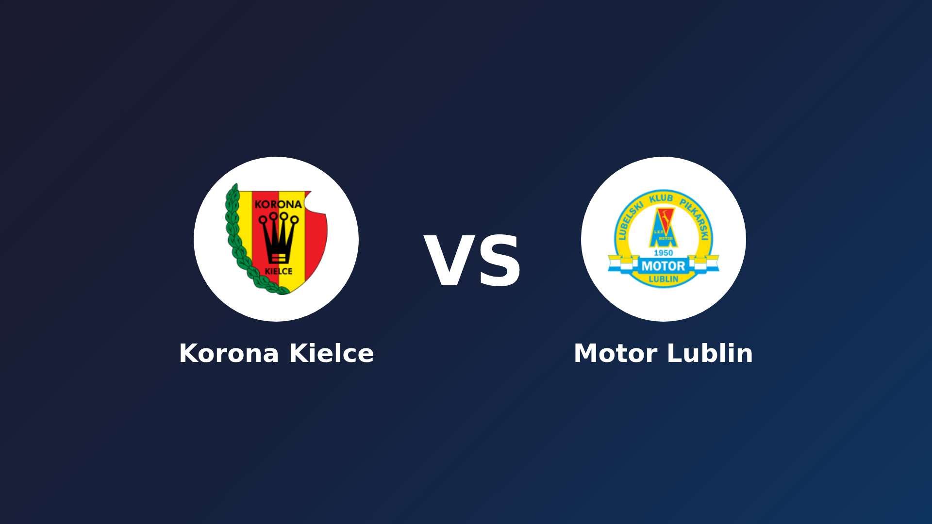 Korona Kielce vs Motor Lublin