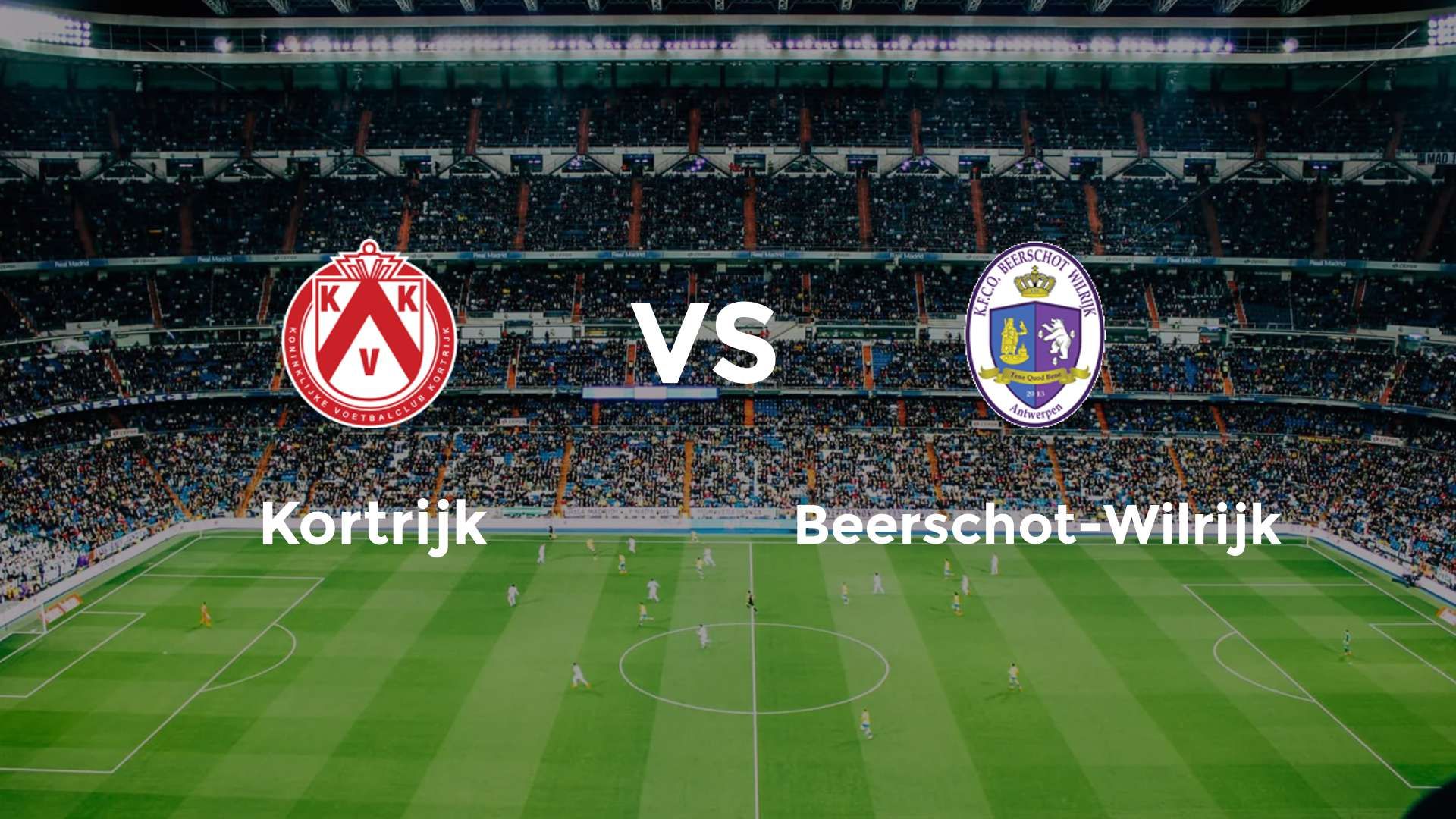 Kortrijk vs K. Beerschot V.A.