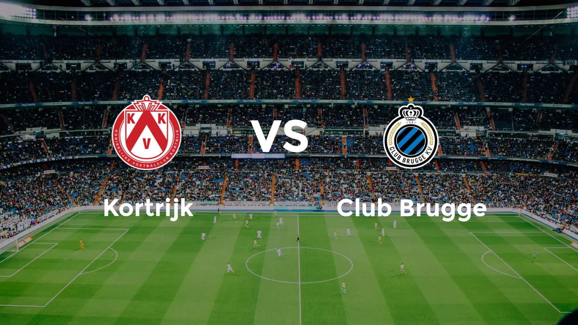 Kortrijk vs Club Brugge
