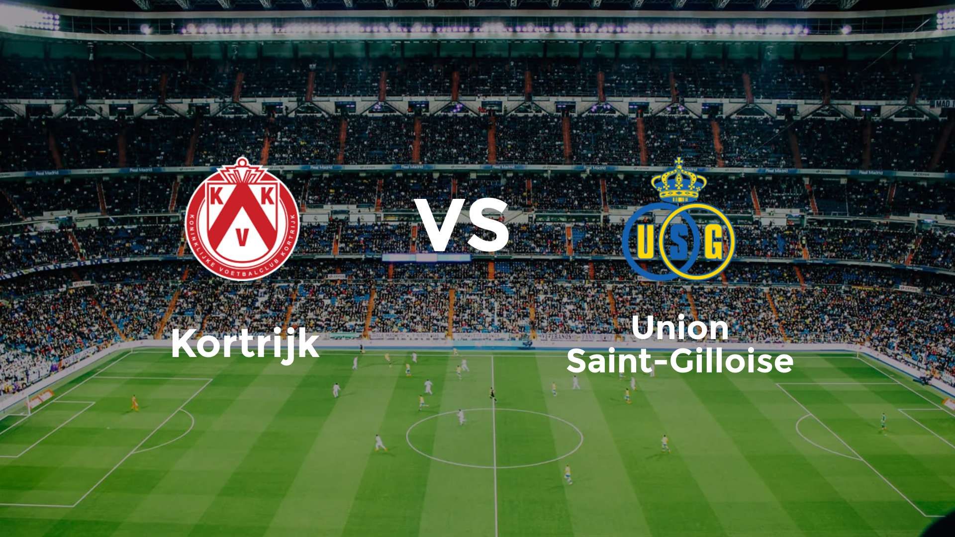 Kortrijk vs Union Saint-Gilloise