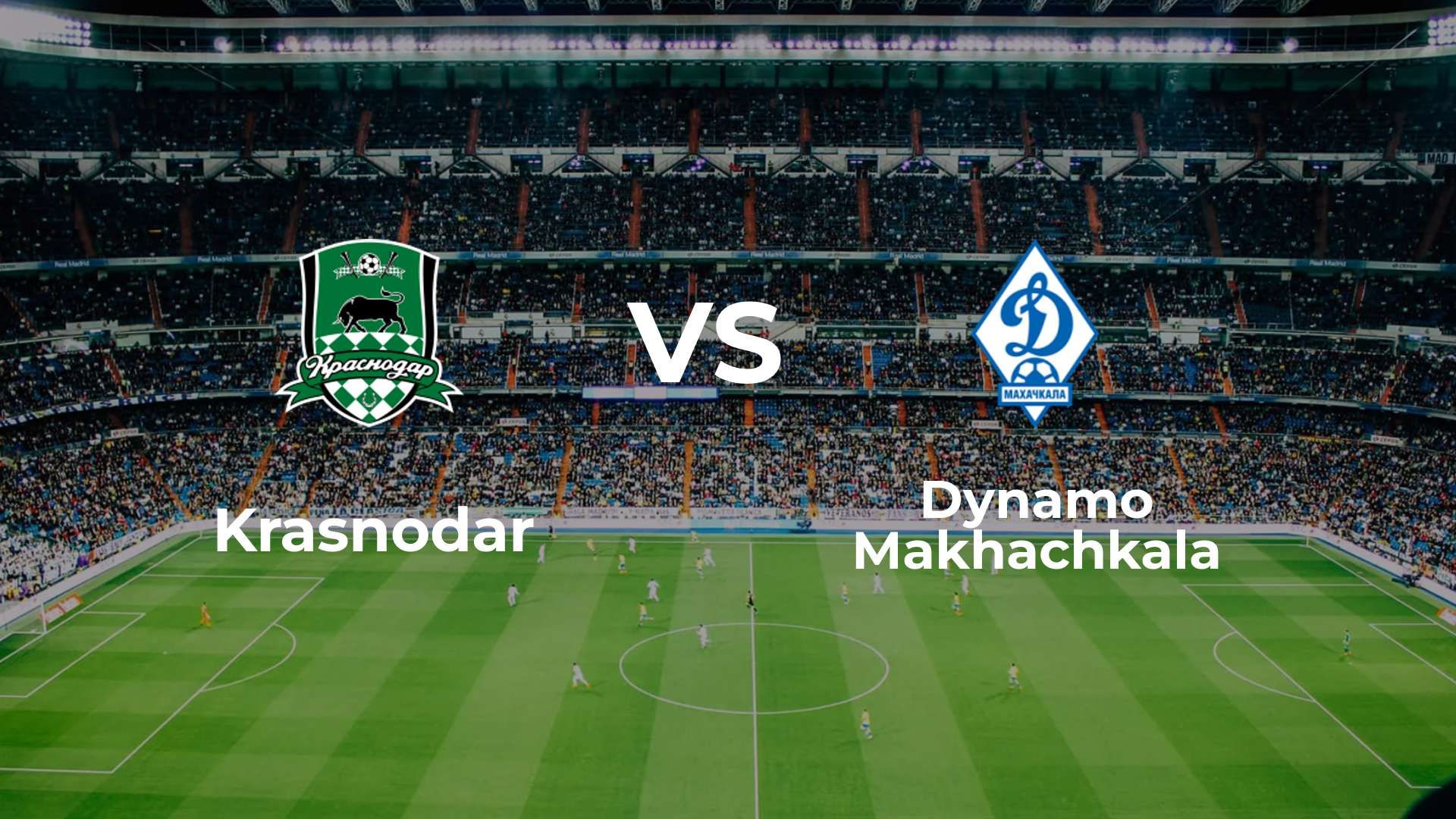 Krasnodar vs Dynamo Makhachkala