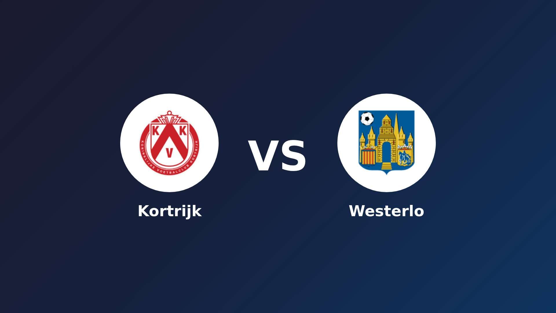KV Kortrijk vs (F)esterlo