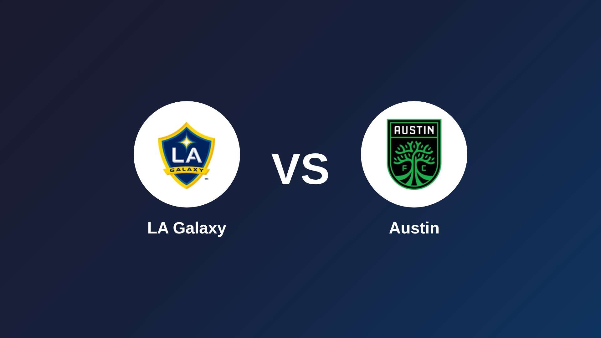 LA Galaxy vs Austin