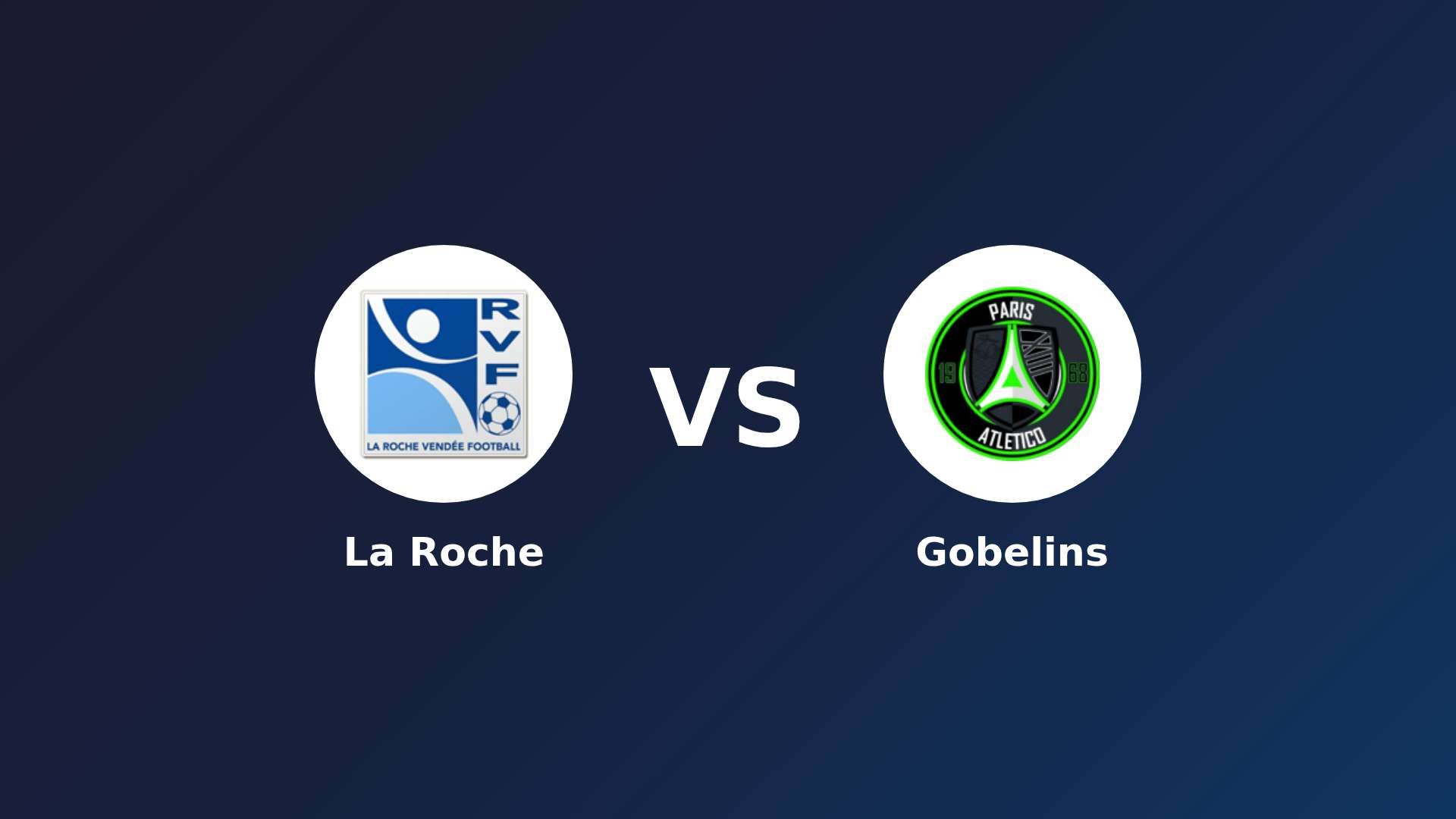 La Roche vs Paris 13 Atletico