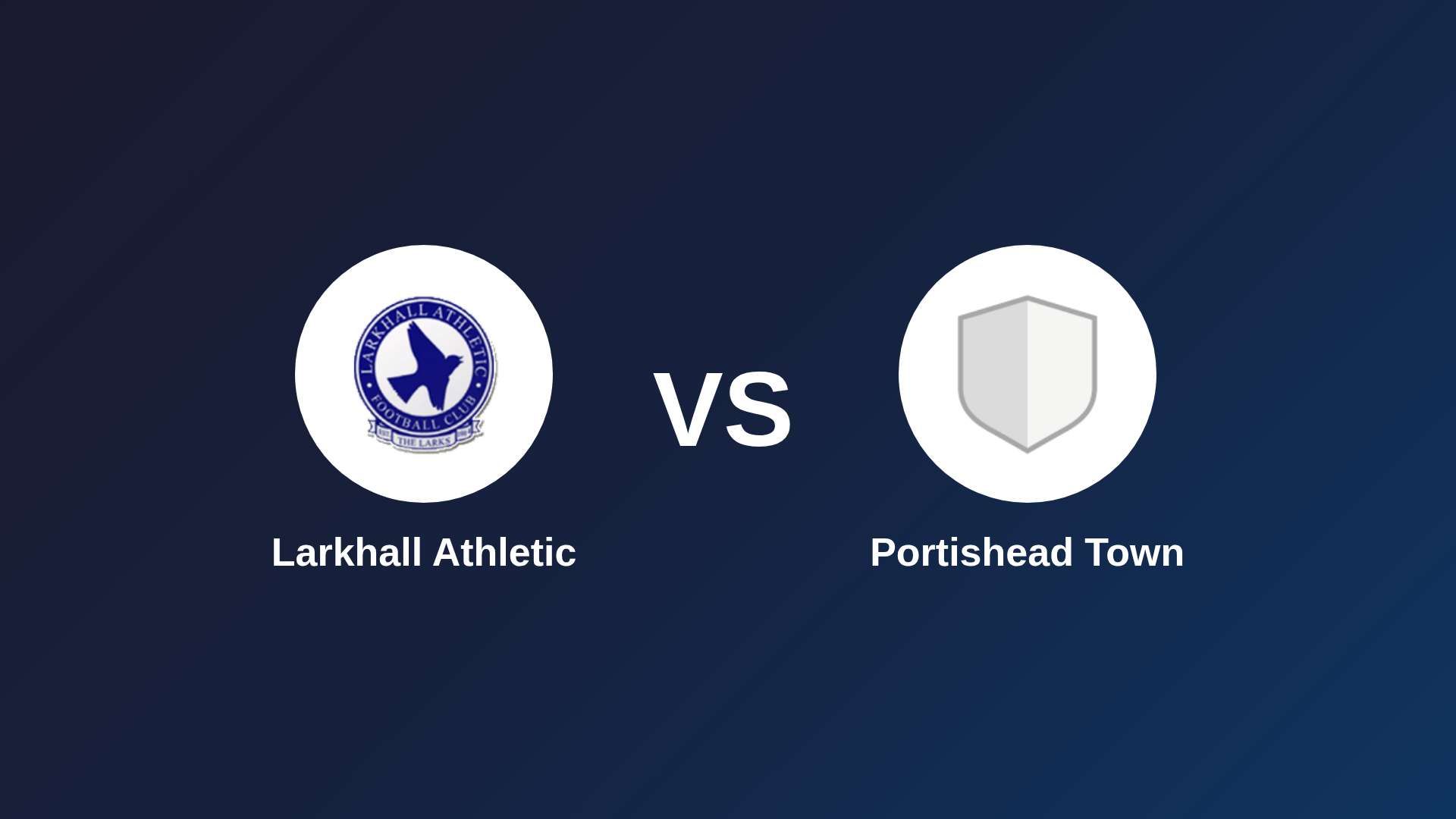 Larkhall Athletic vs Portishead Town