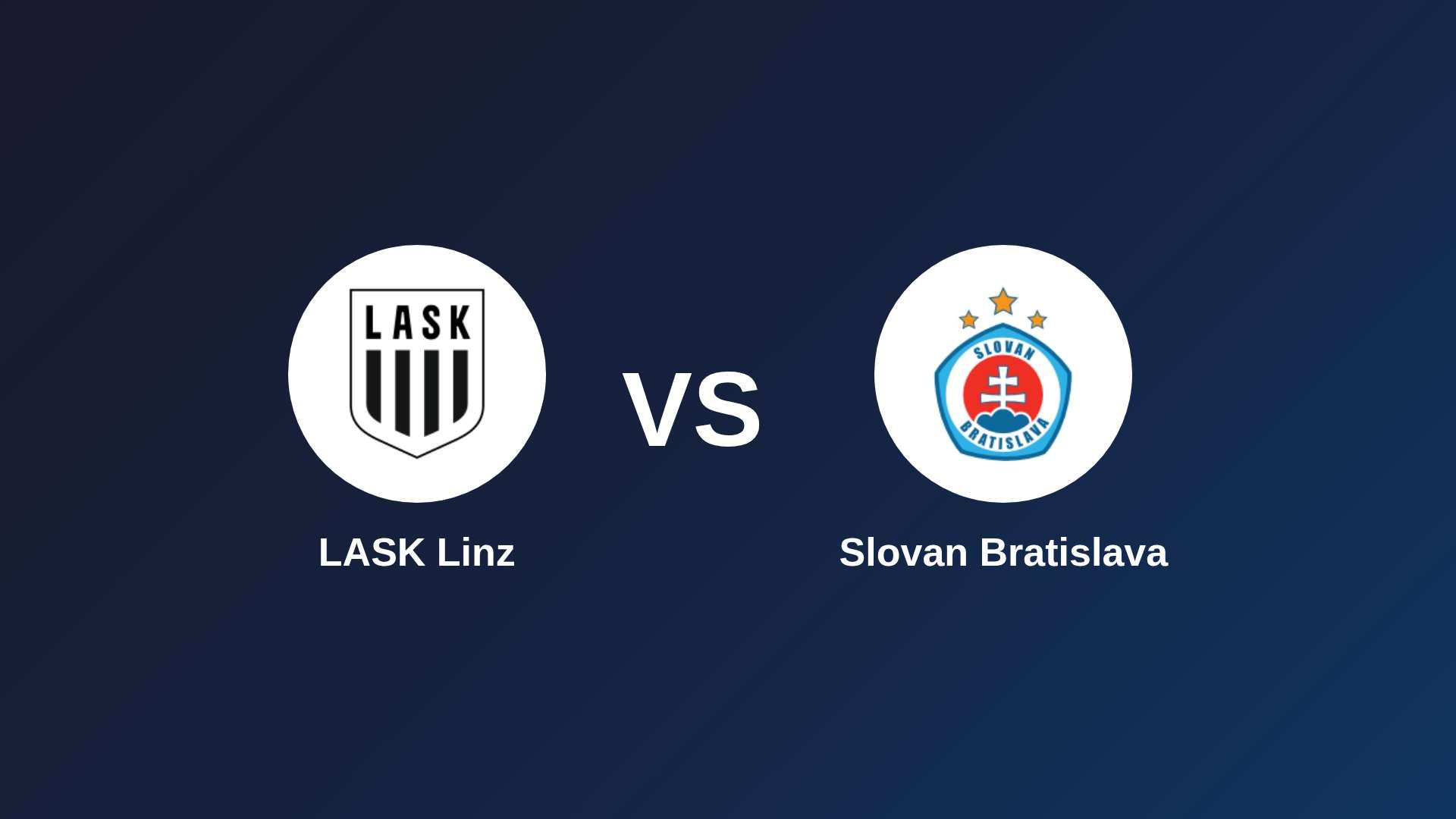 LASK Linz vs Slovan Bratislava