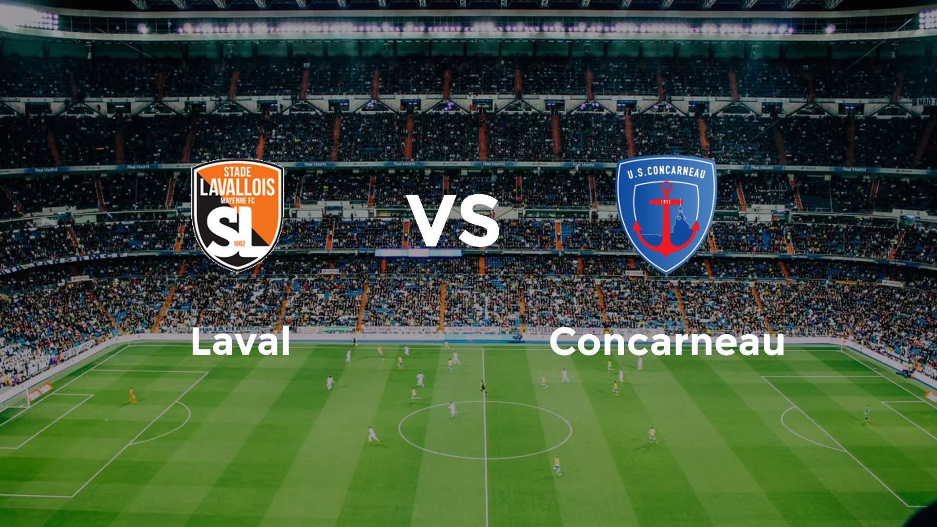 Laval vs Concarneau