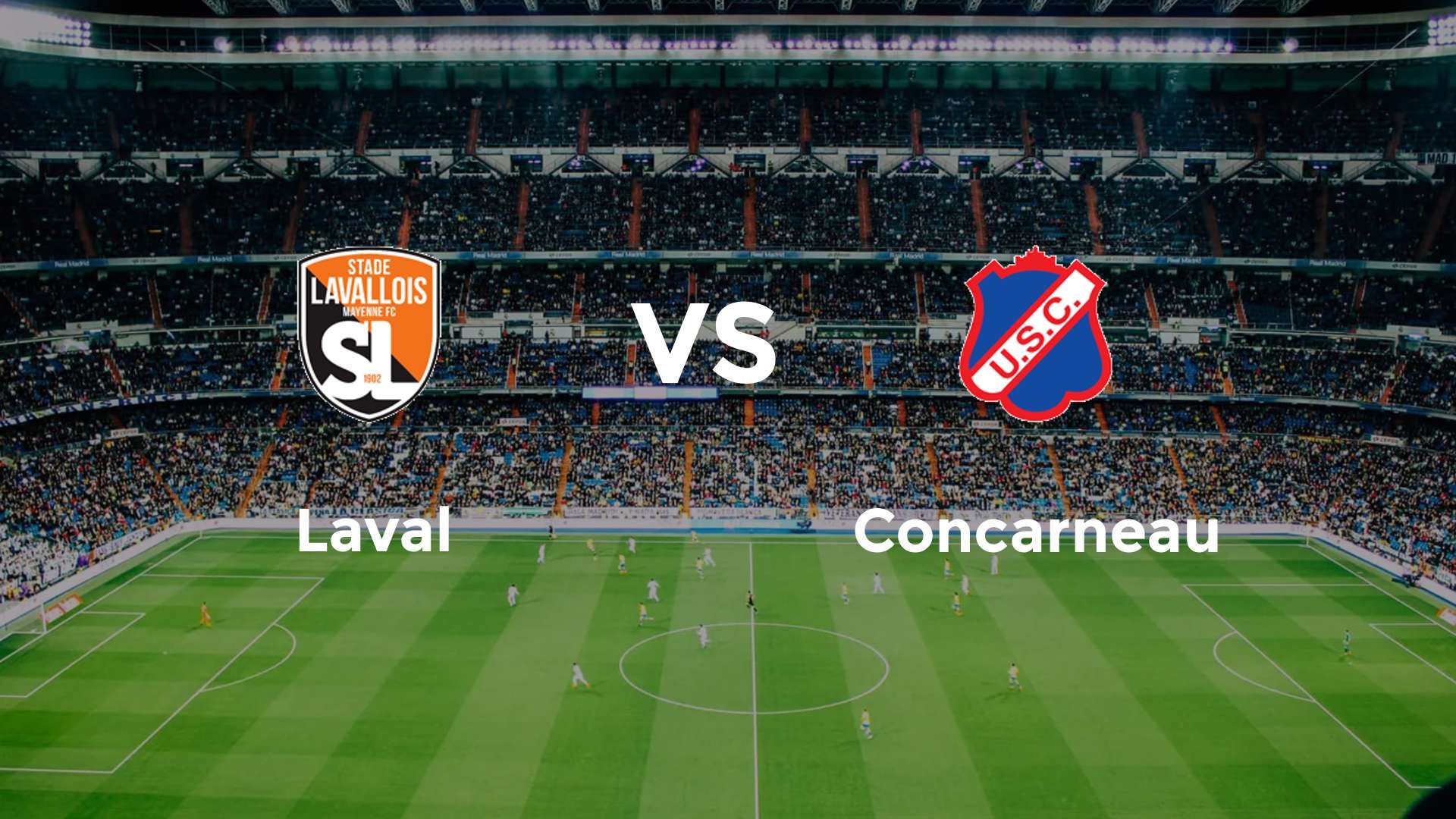 Laval vs Concarneau
