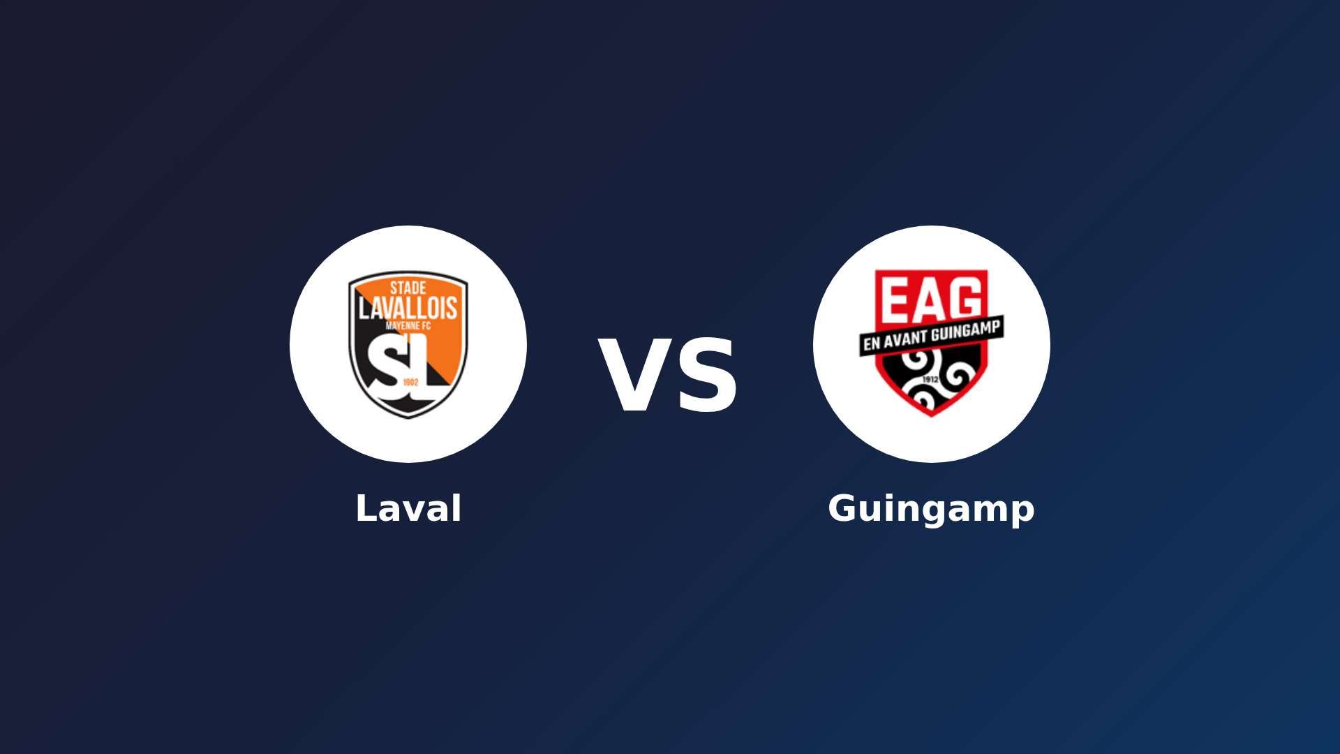Laval vs Guingamp
