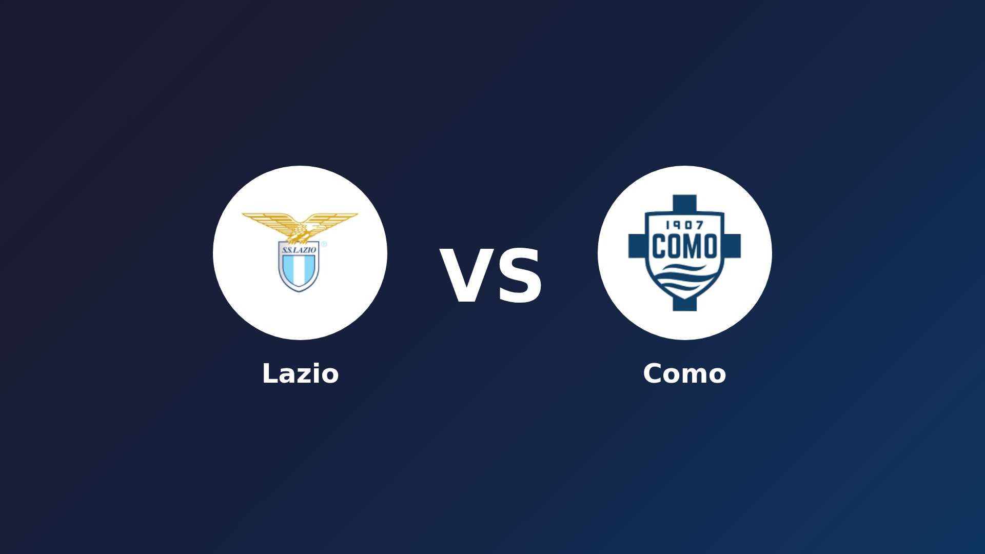 Lazio vs Como