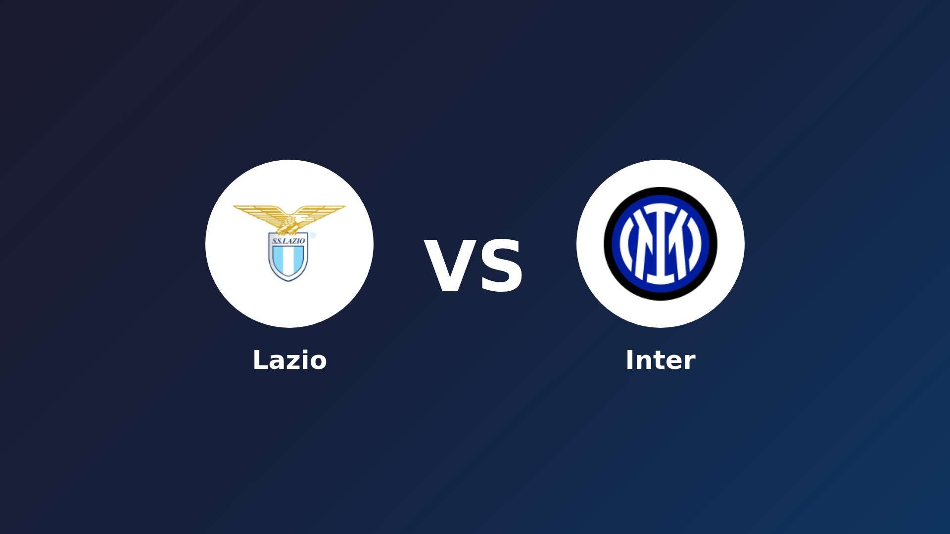 Lazio vs Inter
