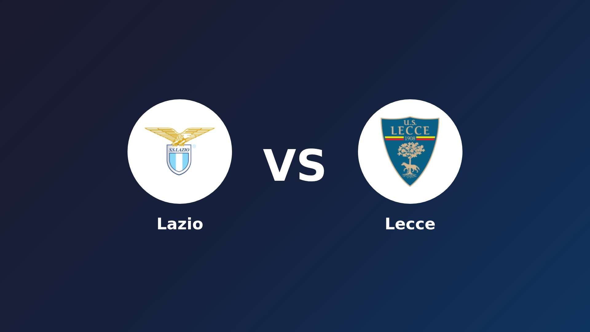 Lazio vs Lecce
