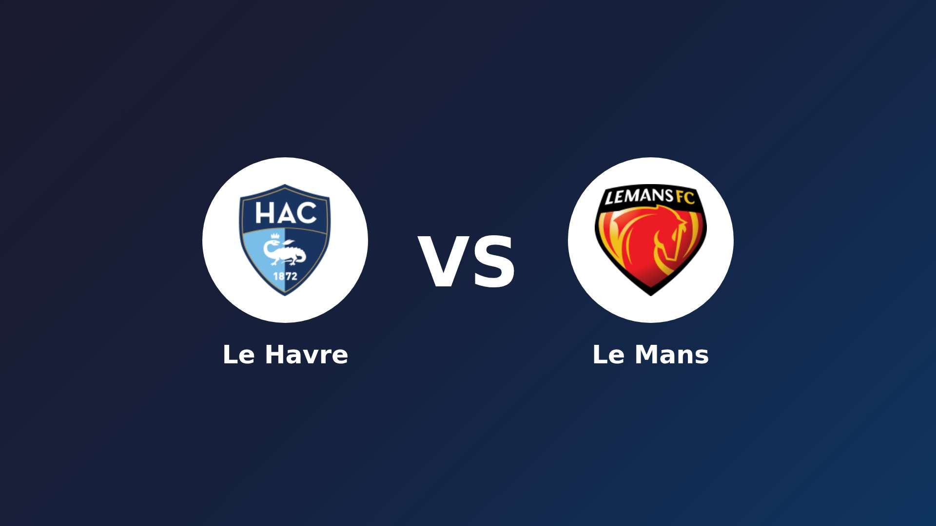 Le Havre vs Le Mans