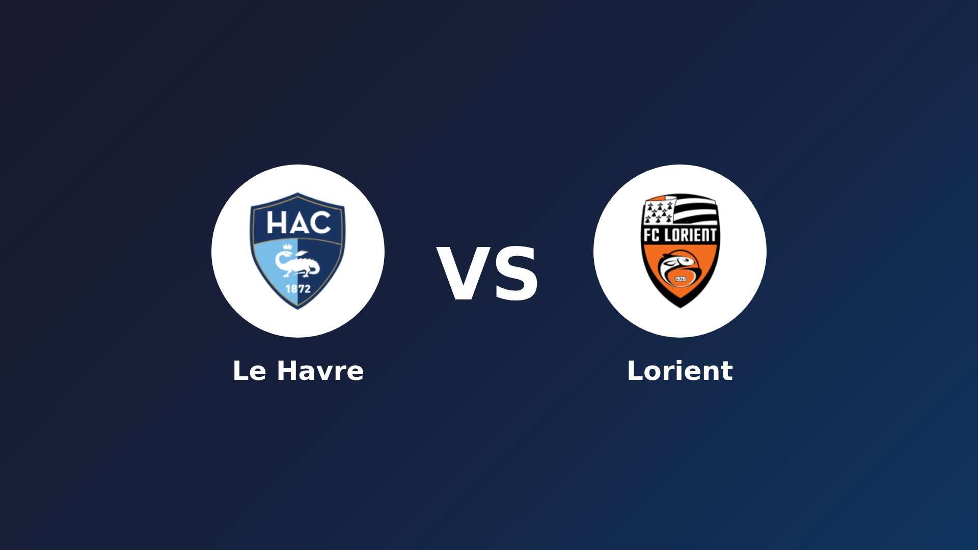 Le Havre vs Lorient