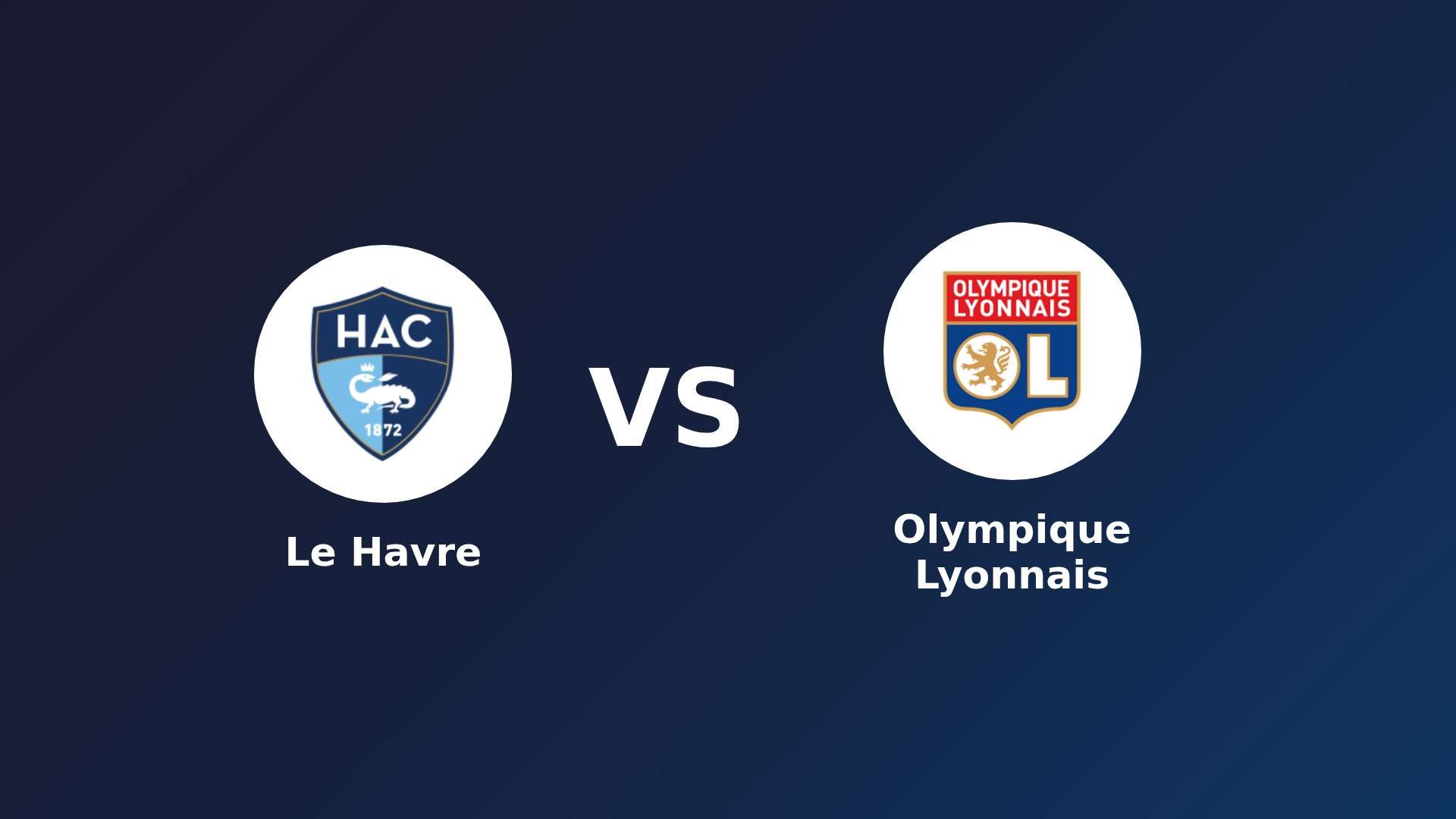 Le Havre vs Olympique Lyonnais