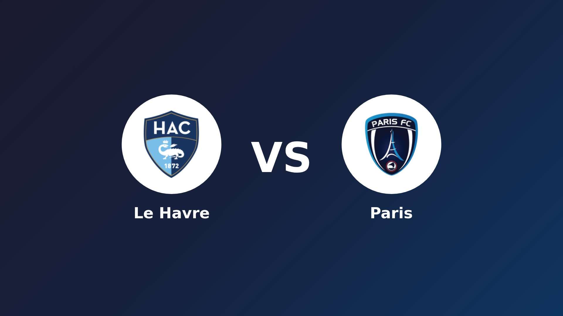 Le Havre vs Paris