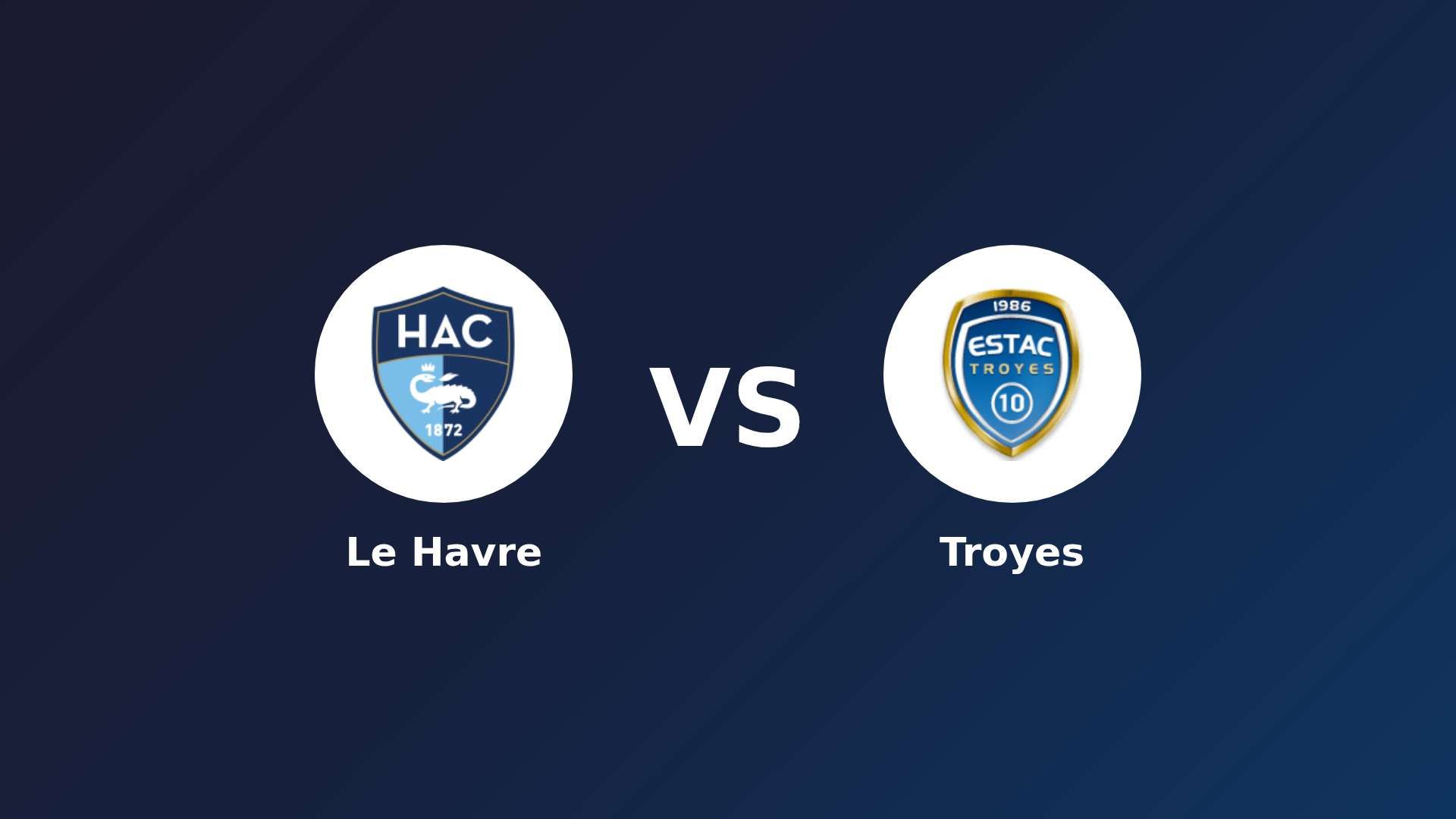 Le Havre vs Troyes