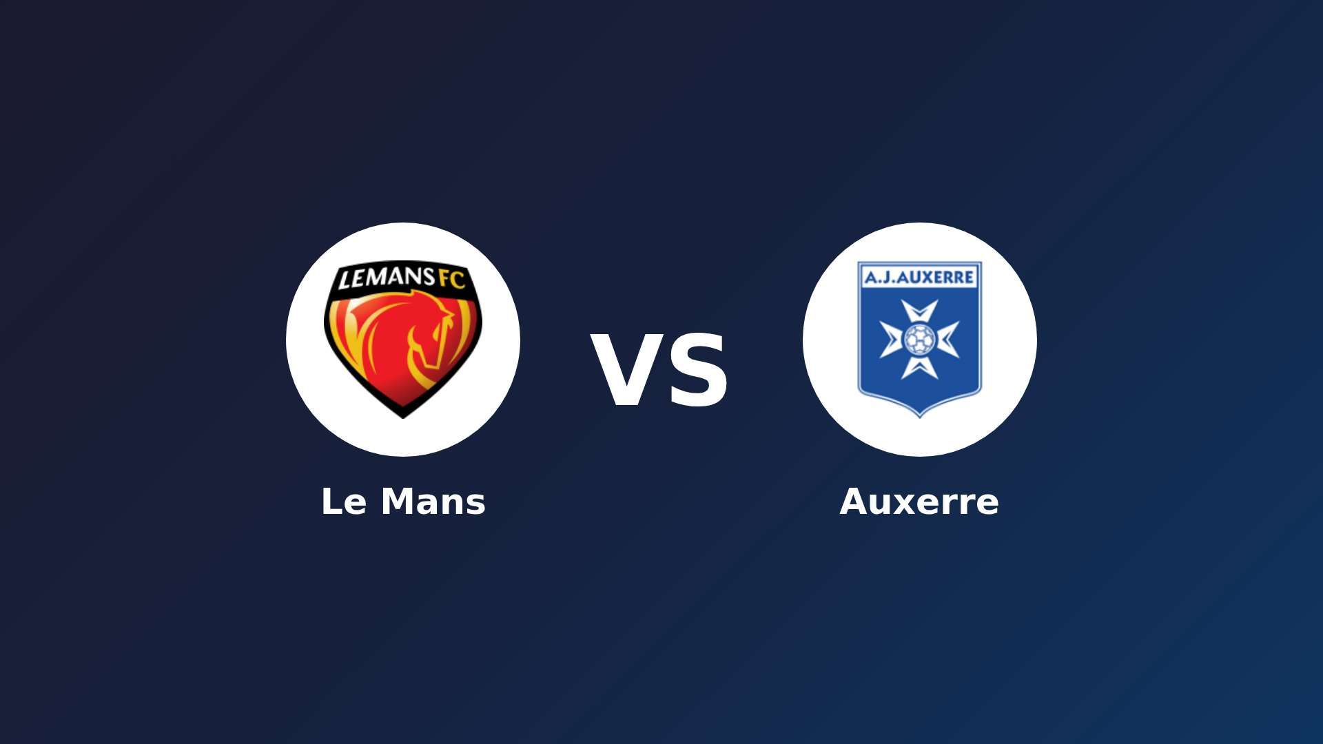 Le Mans vs Auxerre