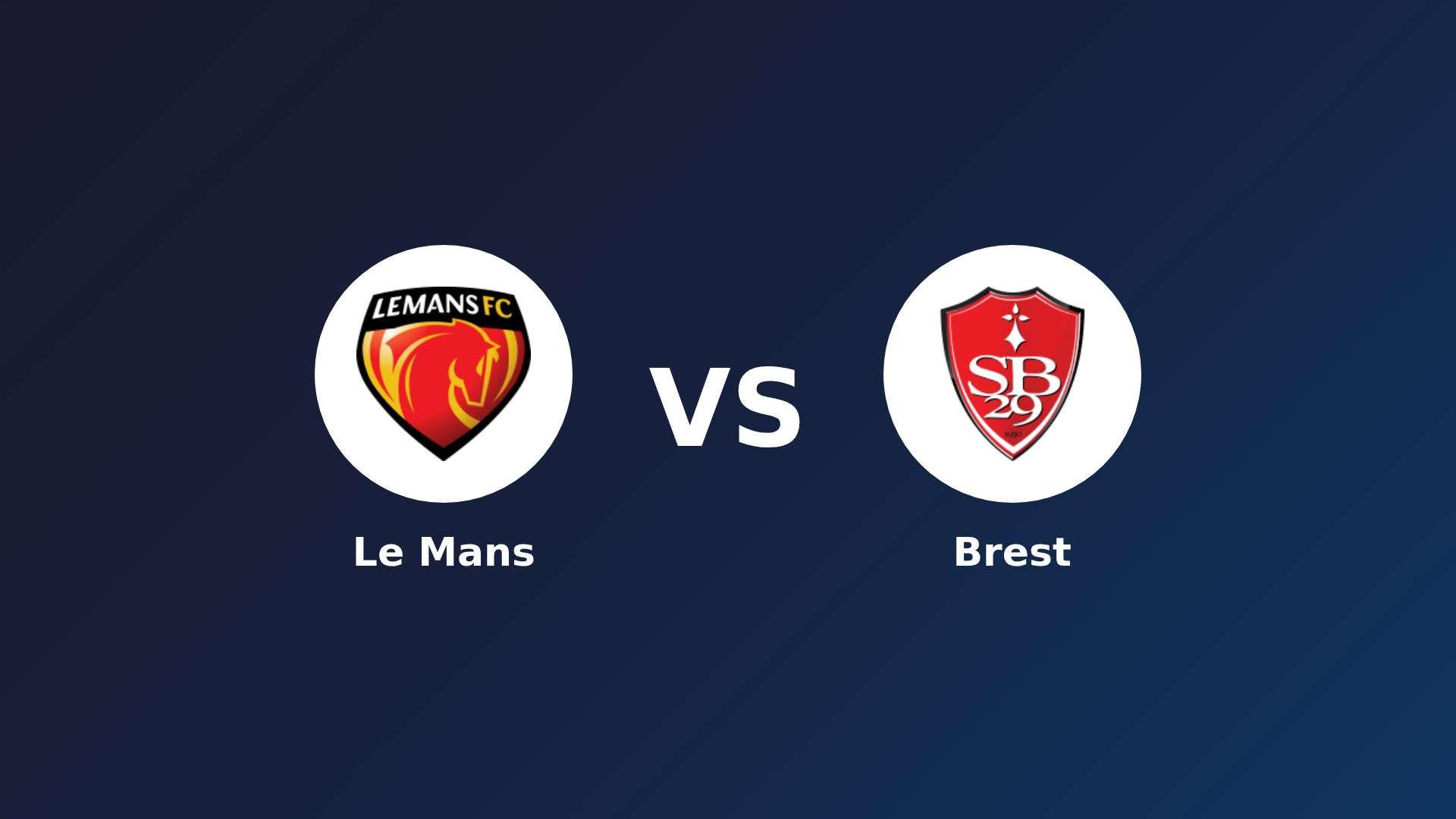 Le Mans vs Brest