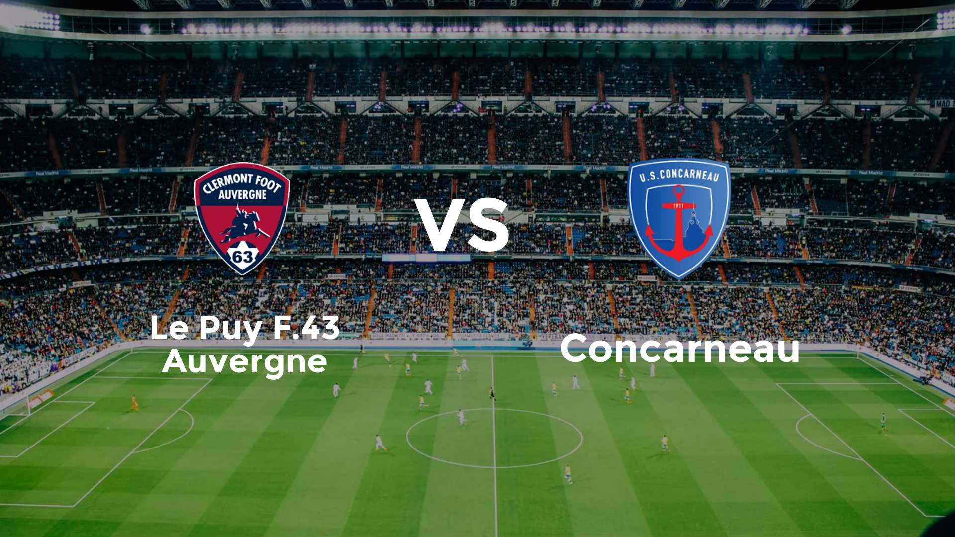 Le Puy-en-Velay vs Concarneau
