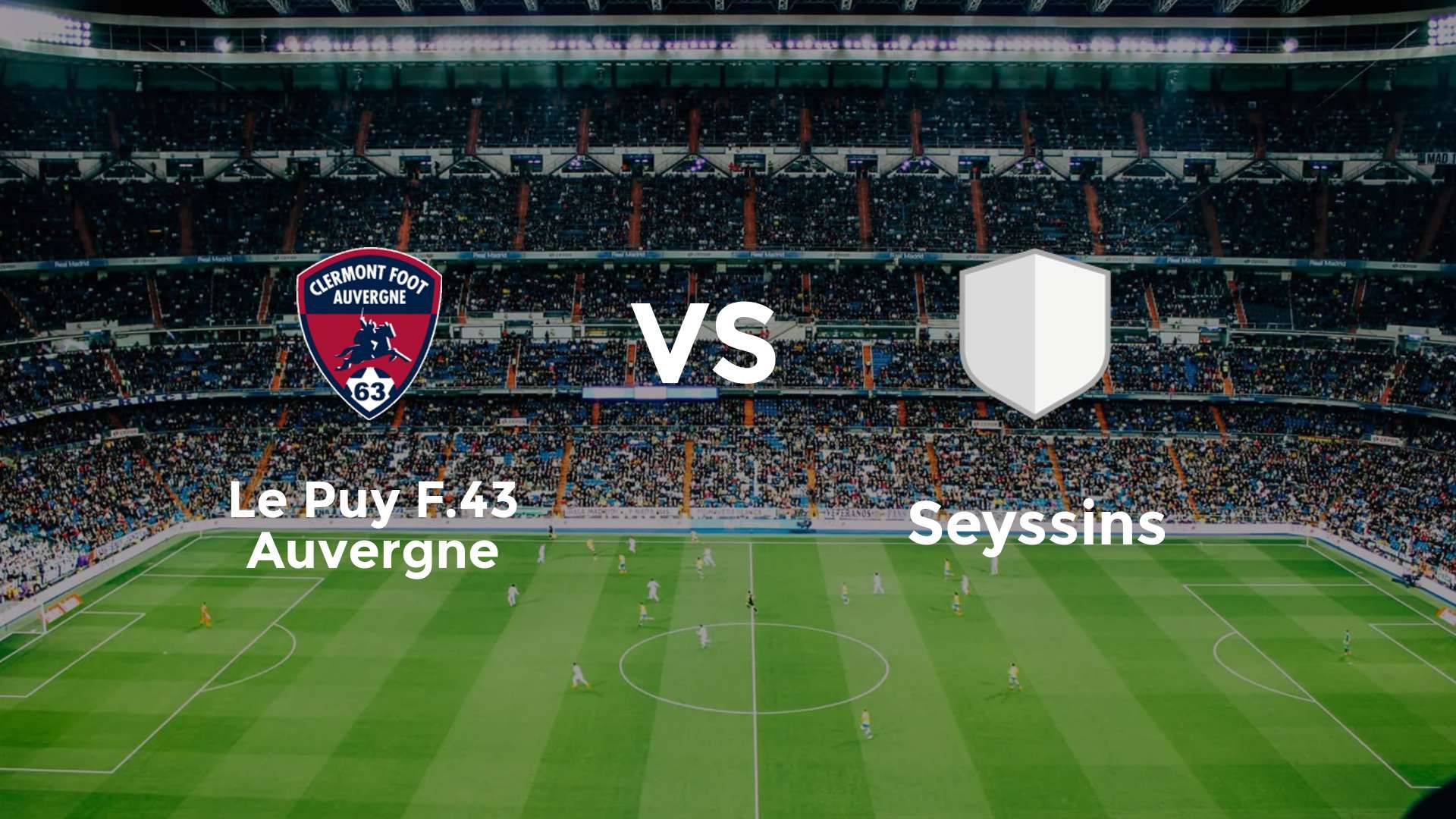 Le Puy F.43 Auvergne vs Seyssins