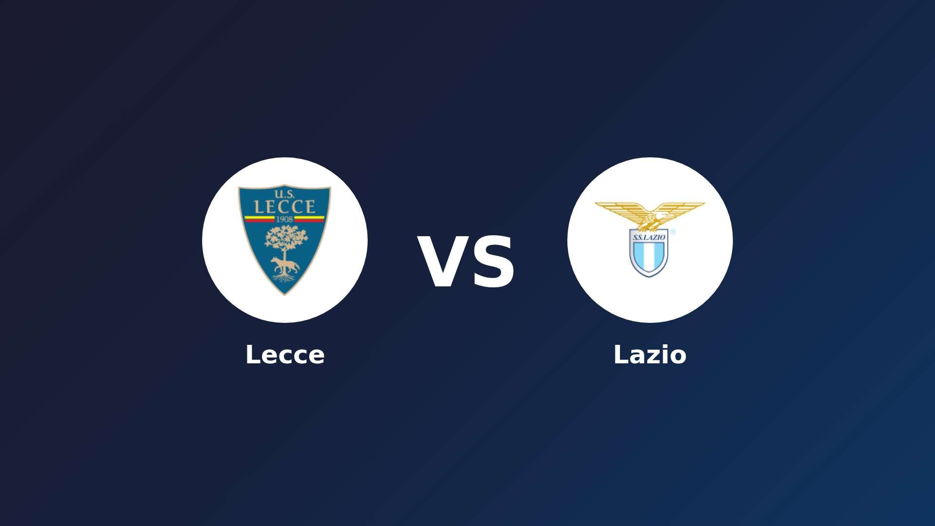 Lecce vs Lazio
