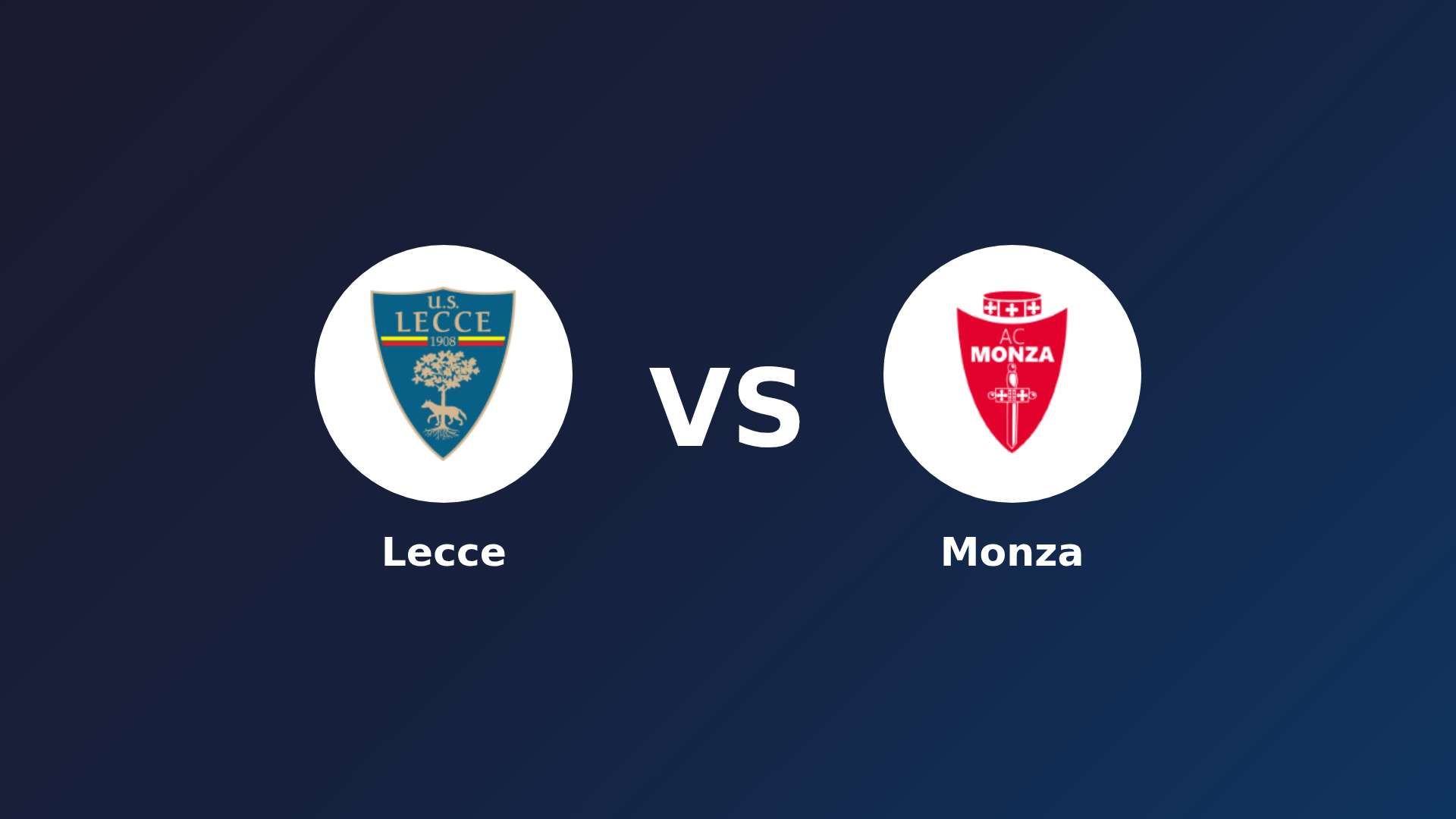 Lecce vs Monza