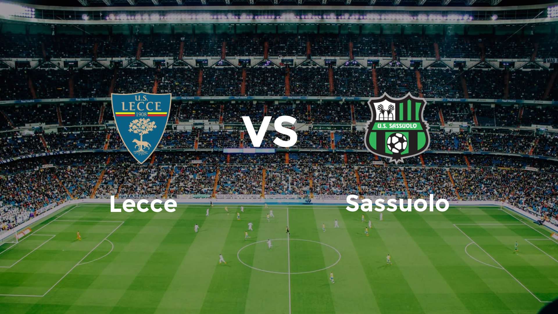 Lecce vs Sassuolo