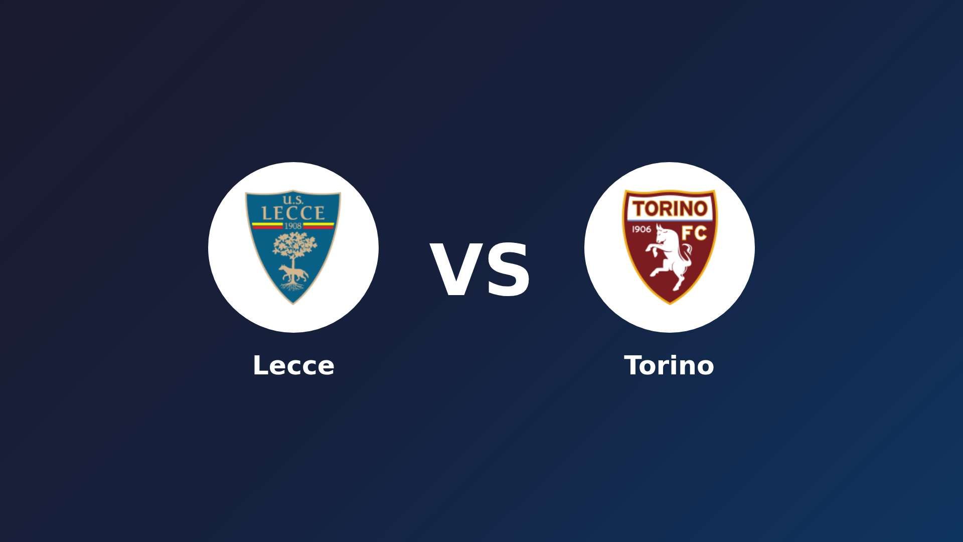 Lecce vs Torino