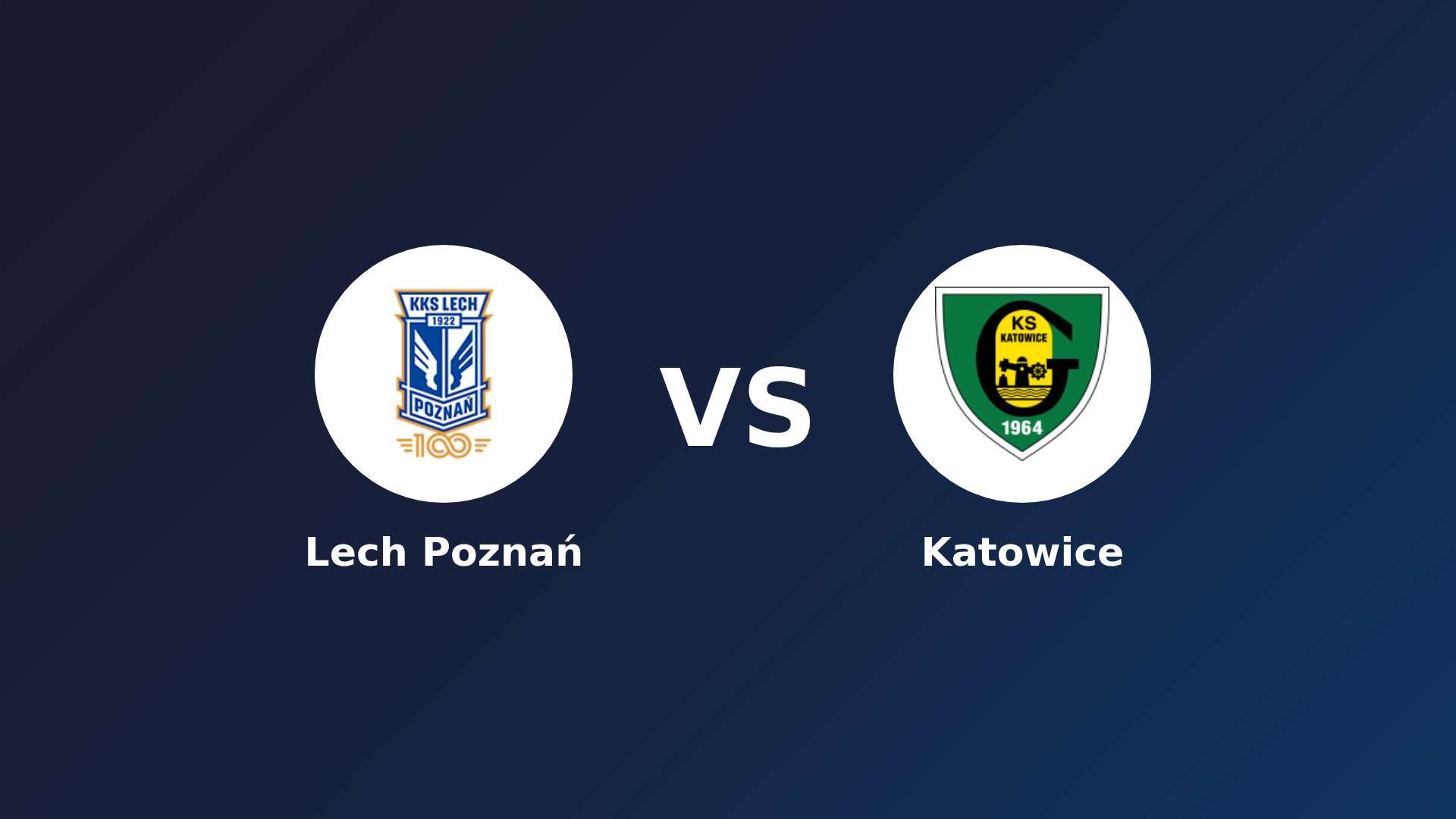 Lech Poznań vs Katowice
