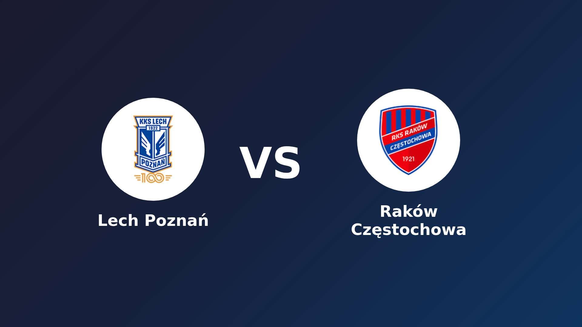 Lech Poznań vs Raków Częstochowa