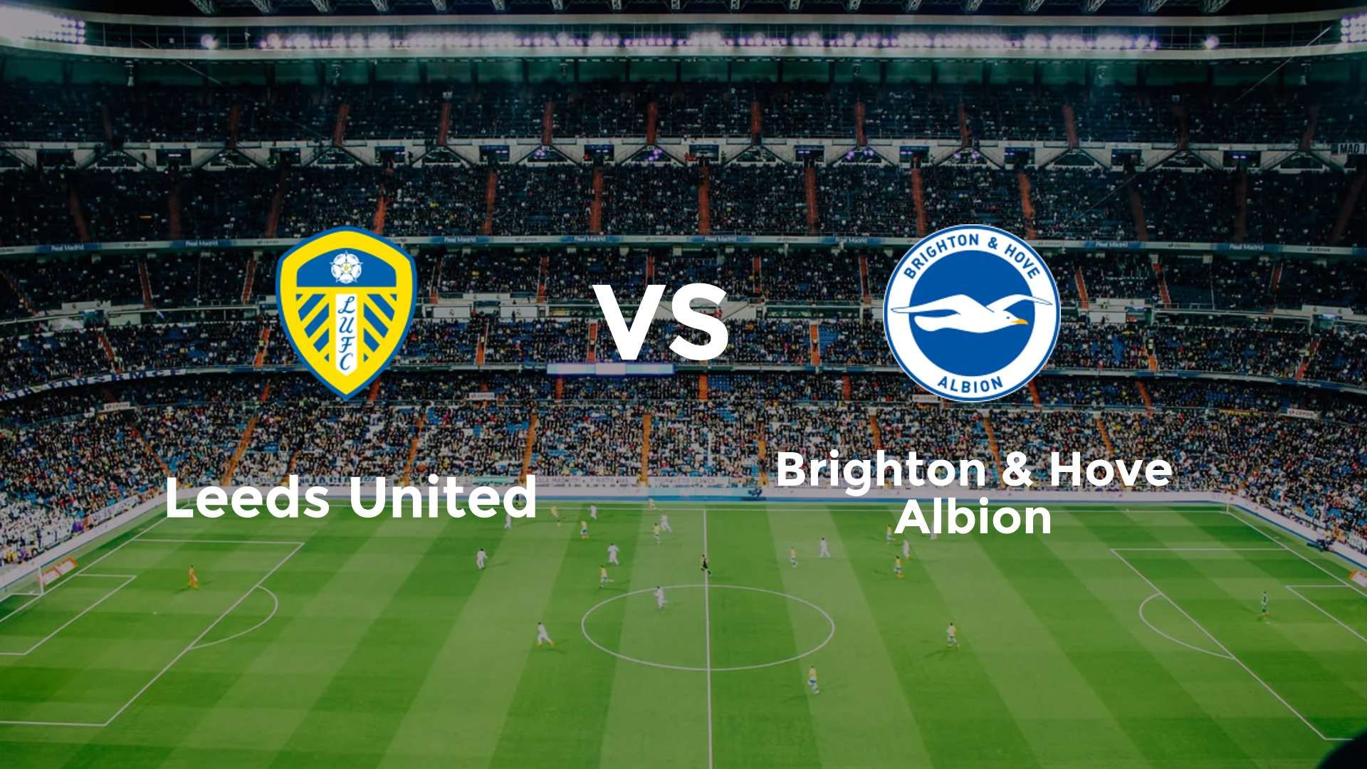 Leeds United vs Brighton & Hove Albion
