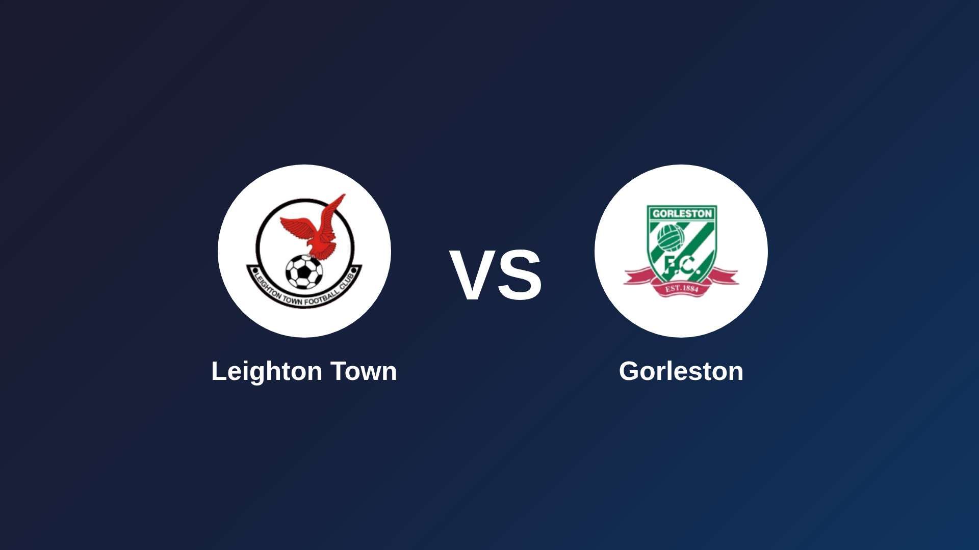 Leighton Town vs Gorleston