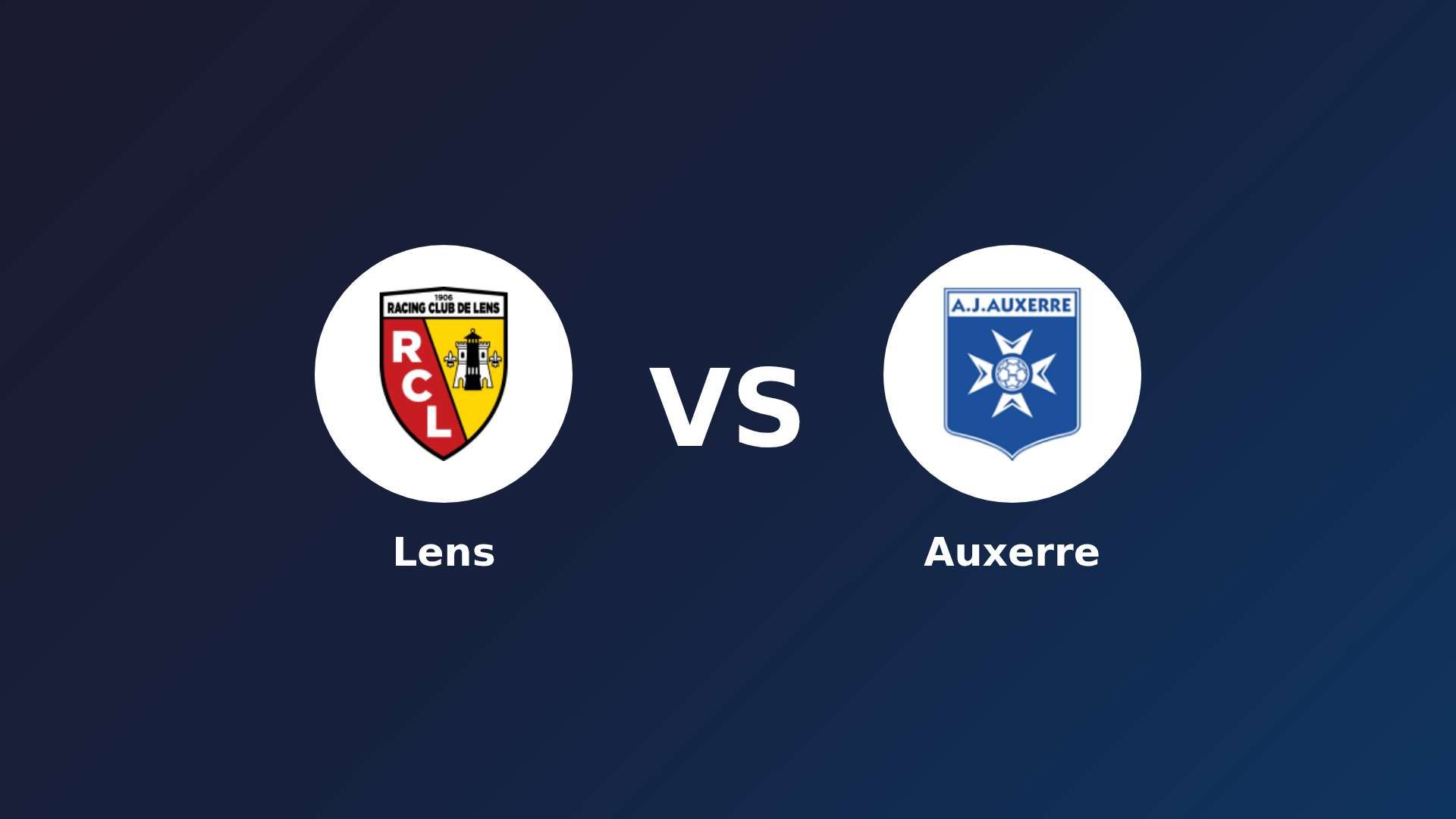Lens vs Auxerre