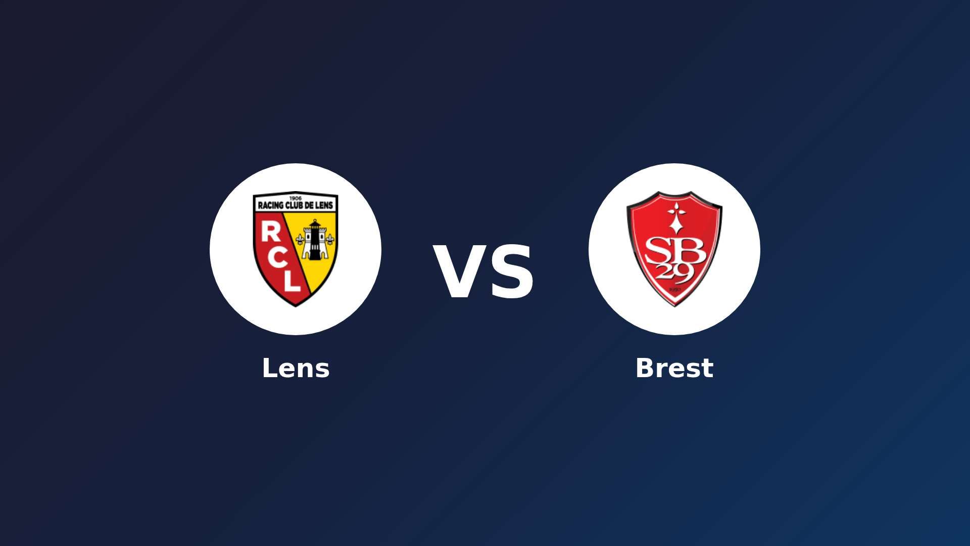 Lens vs Brest
