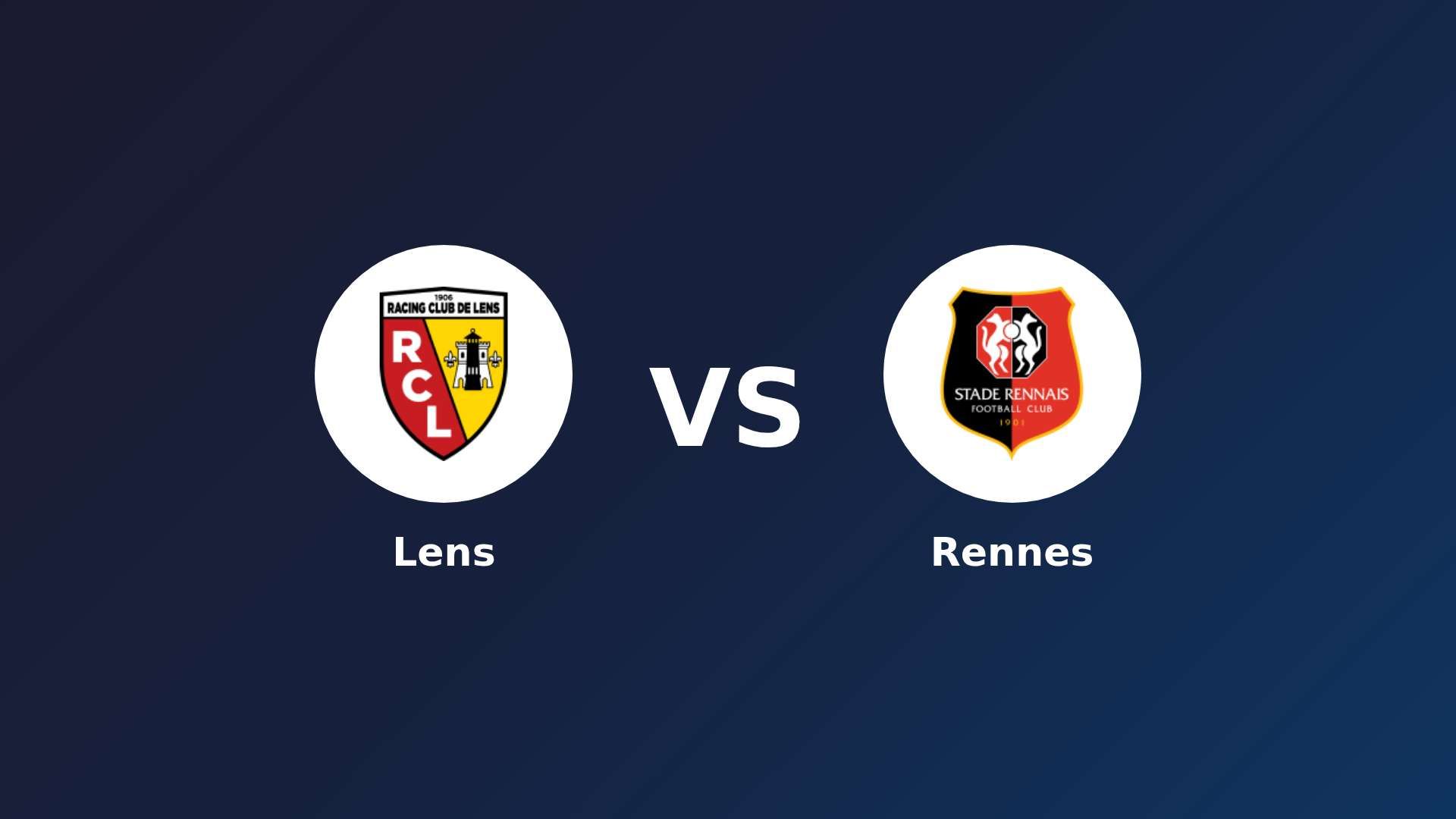 Lens vs Rennes